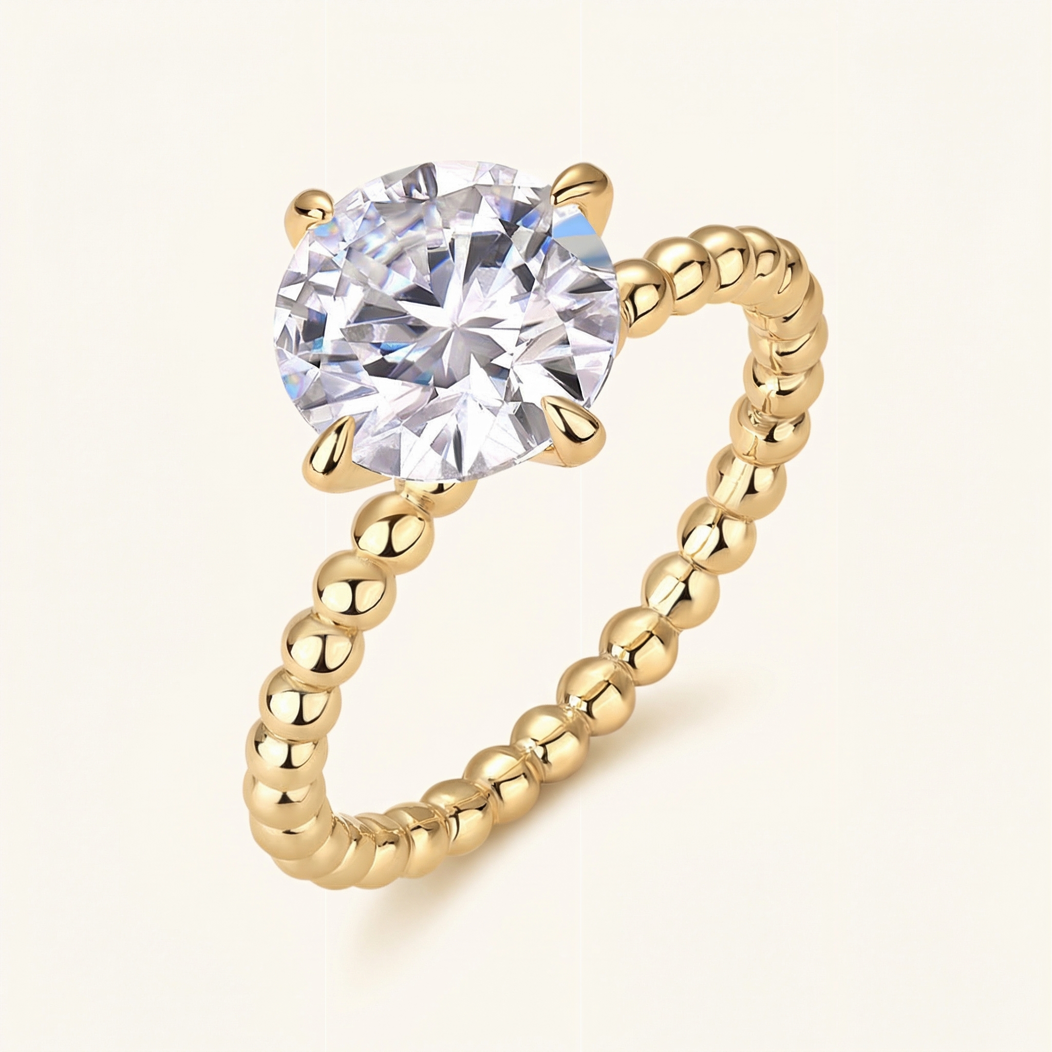 Mia Moissanite Ring