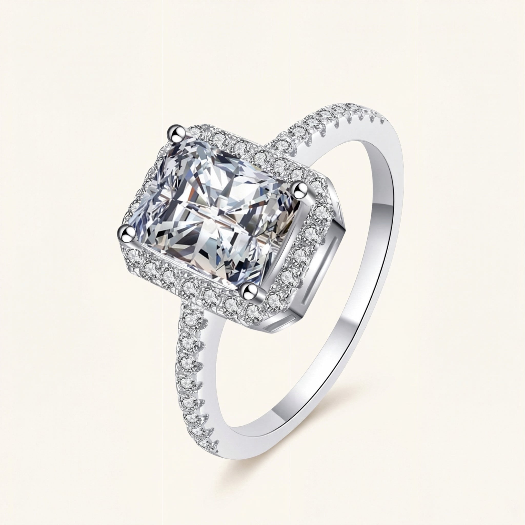Hope Moissanite Ring