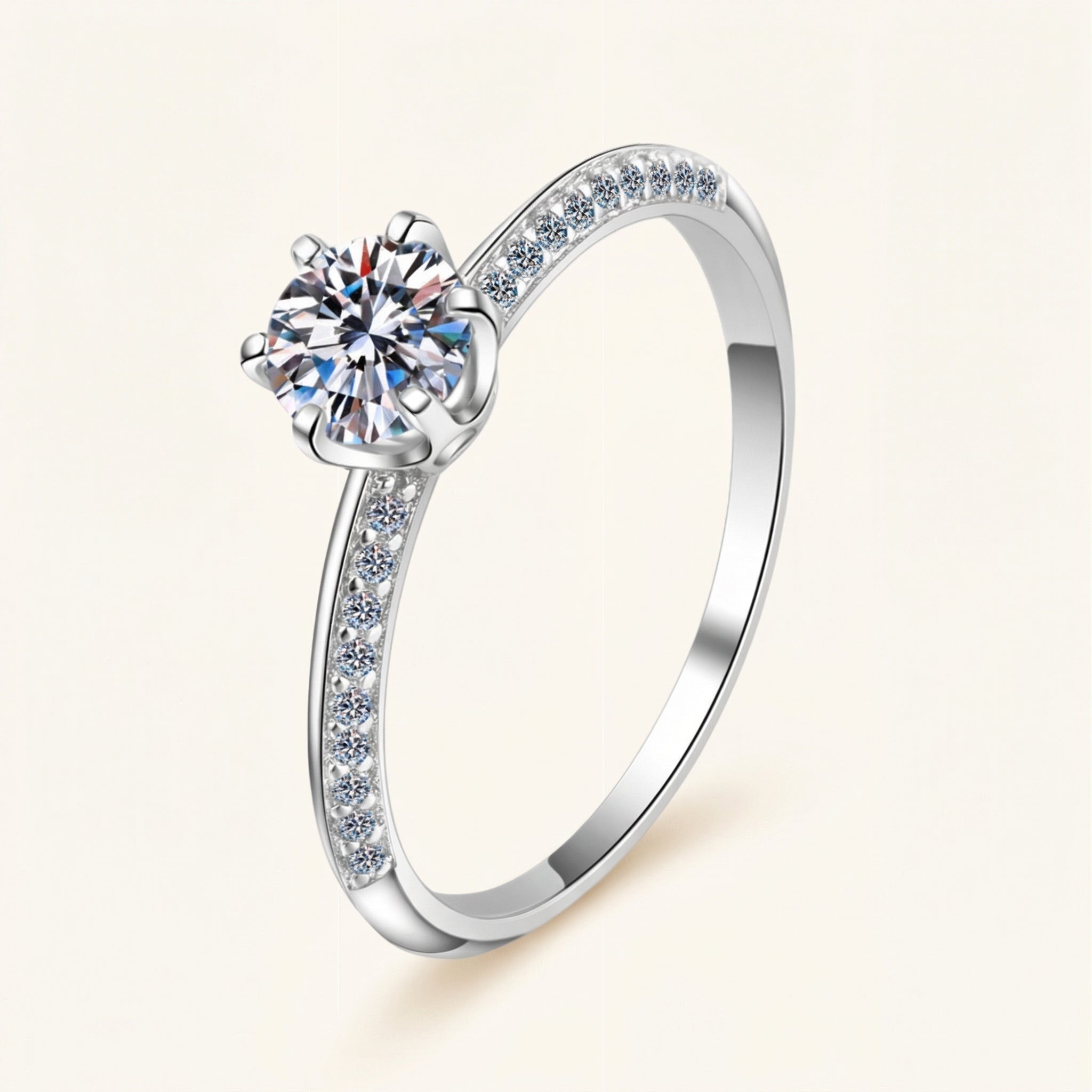 Bree Moissanite Ring