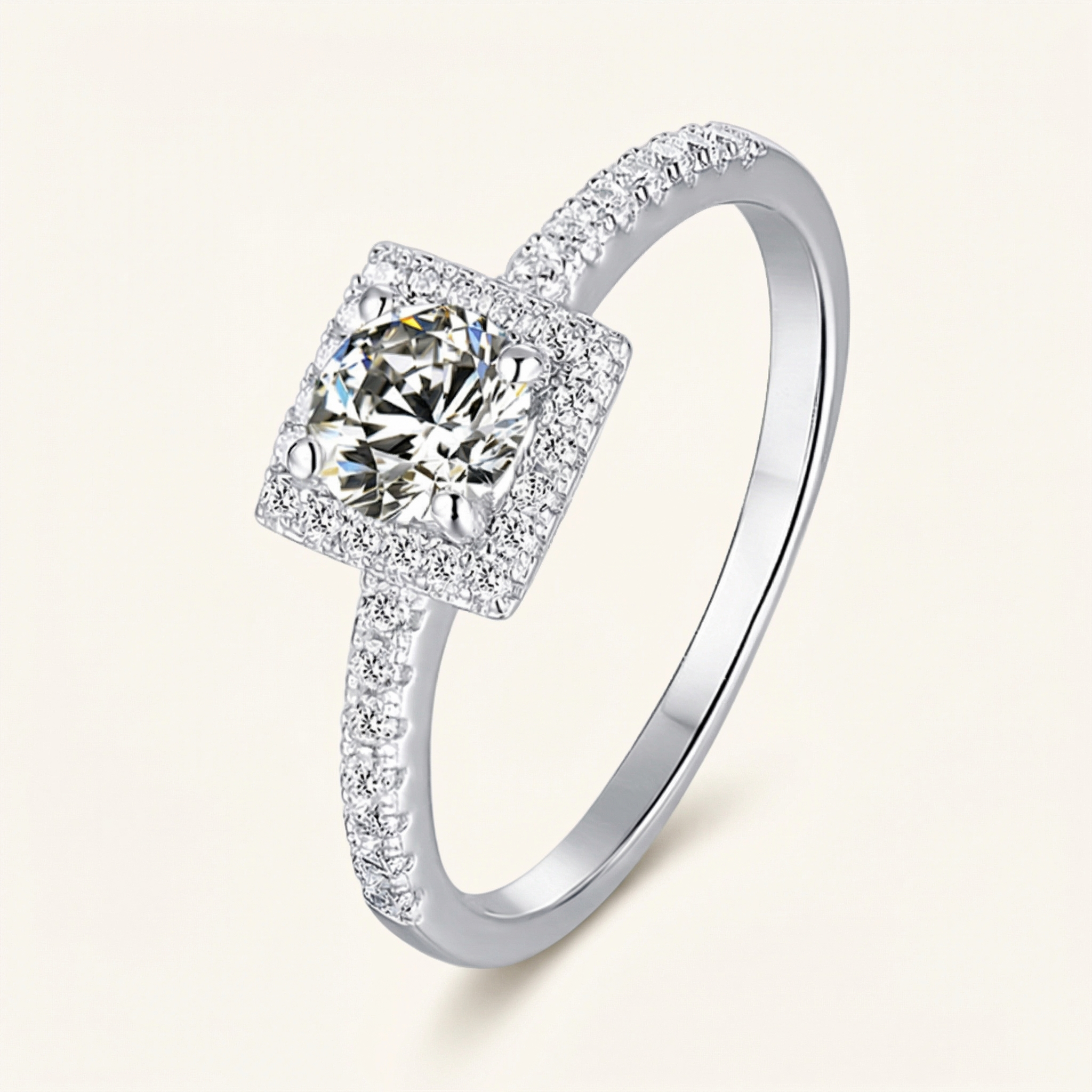Ingrid Moissanite Ring