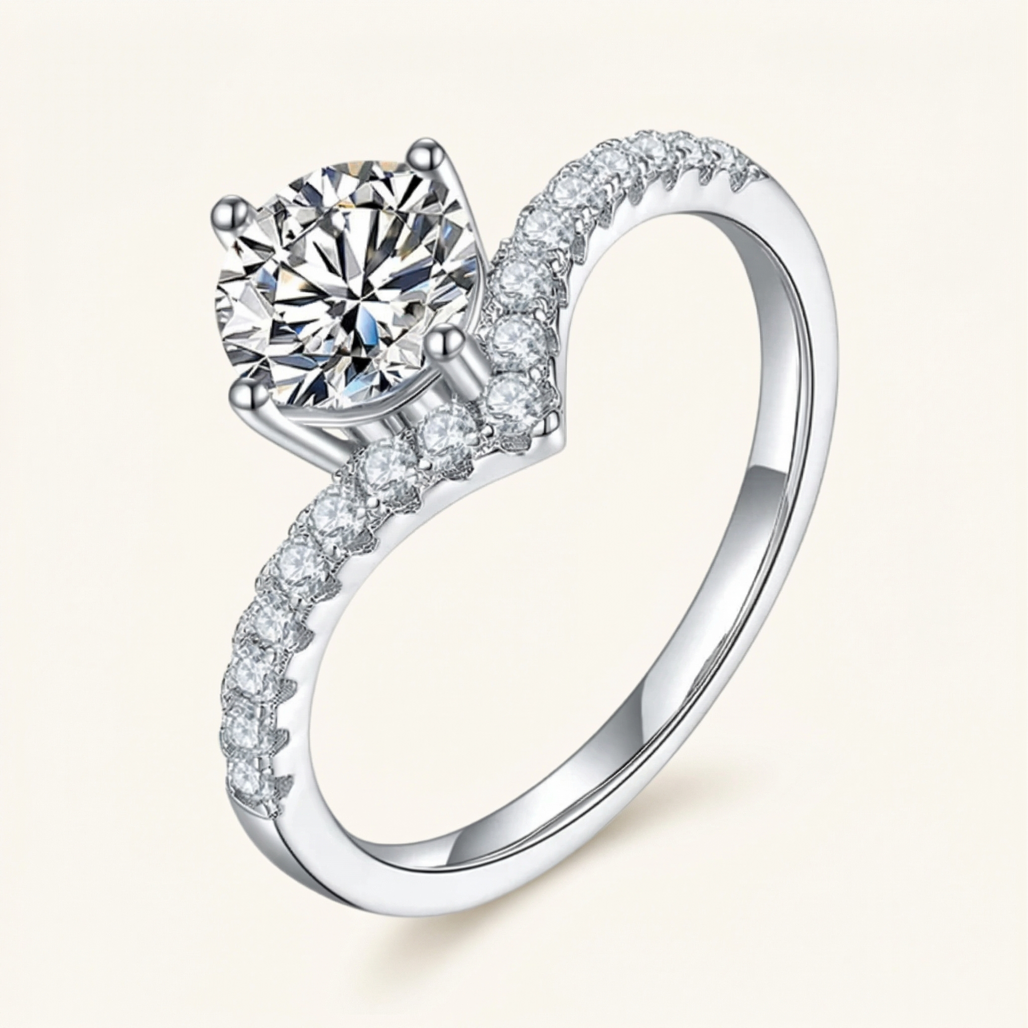 Josie Moissanite Ring
