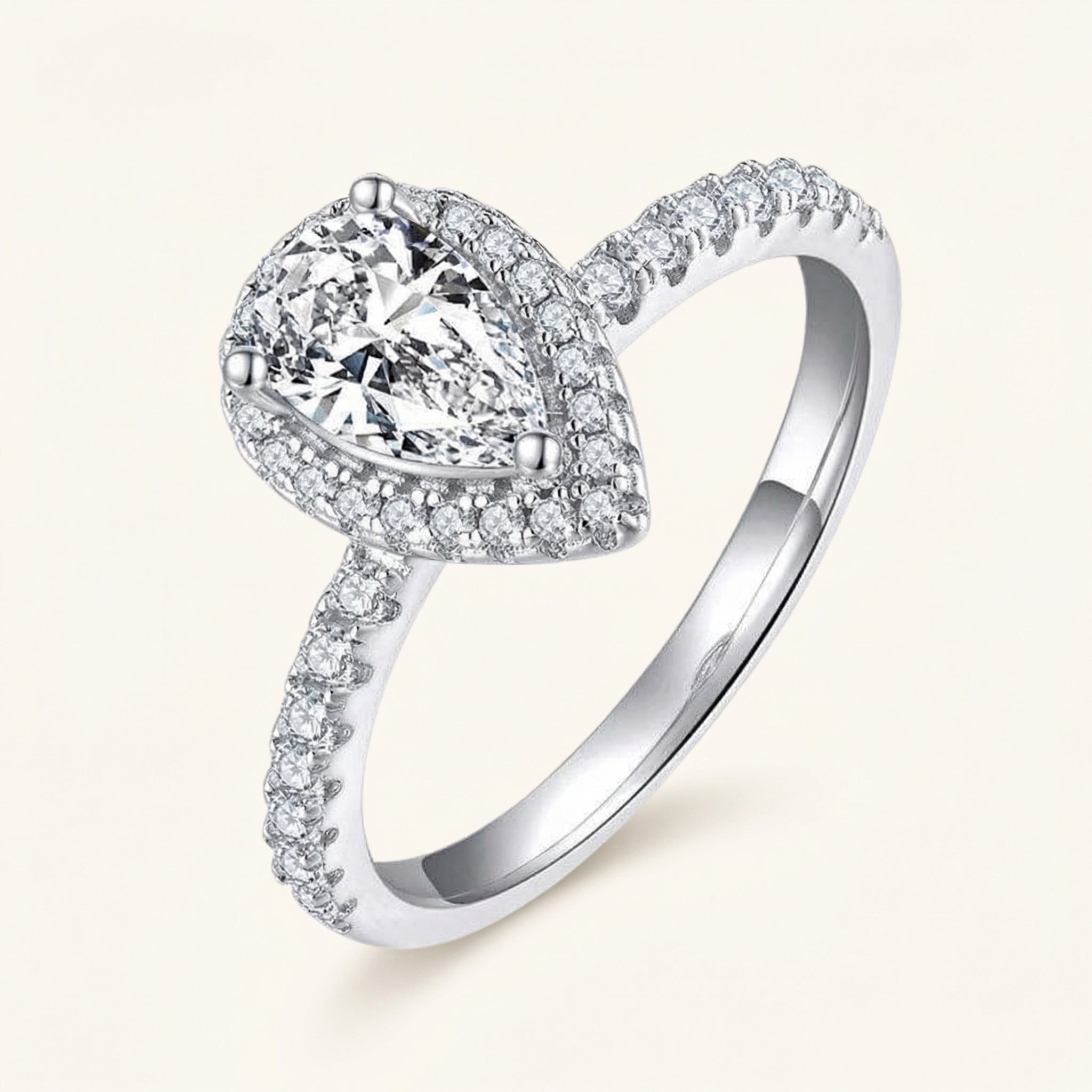 Lexi Moissanite Ring