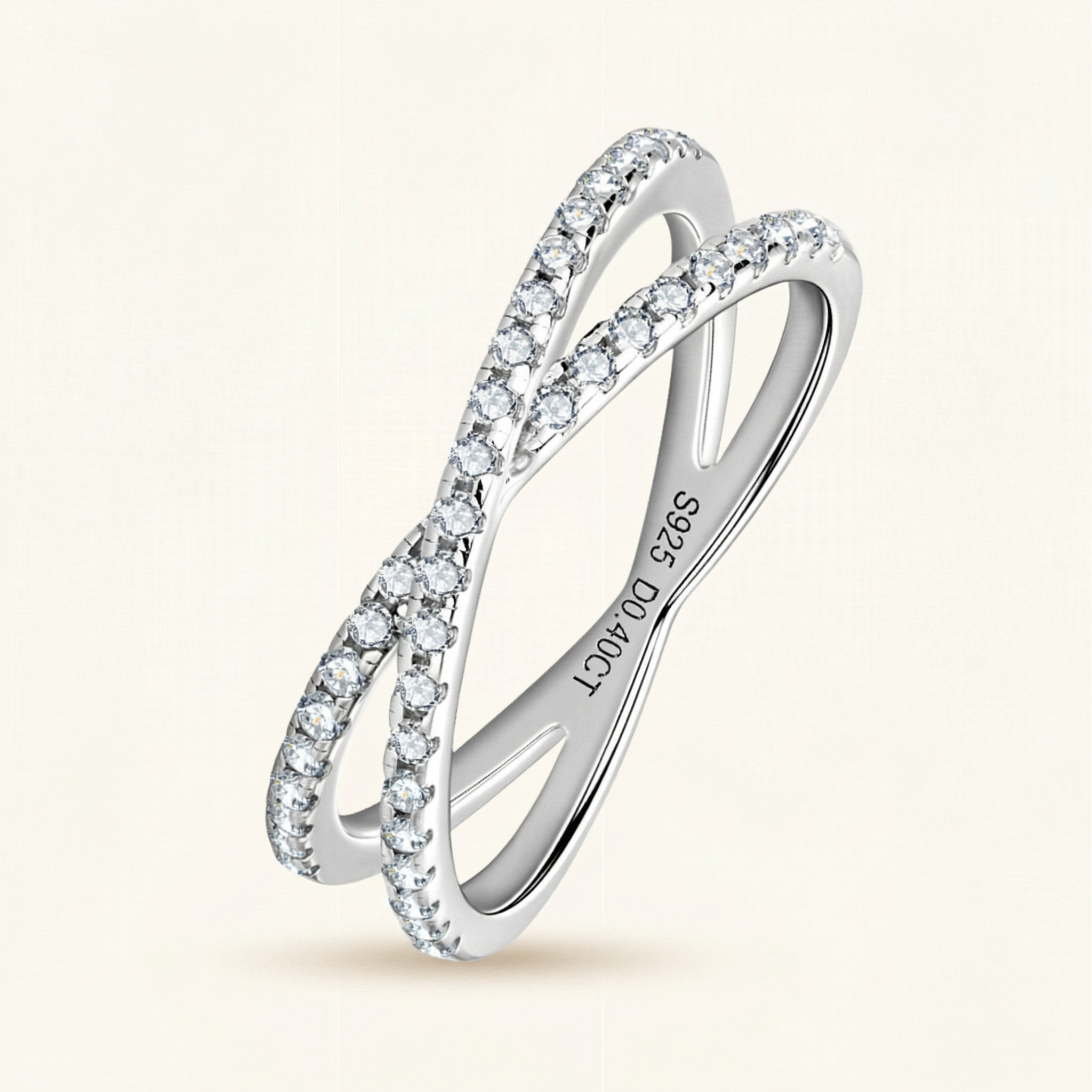 Keira Moissanite Ring