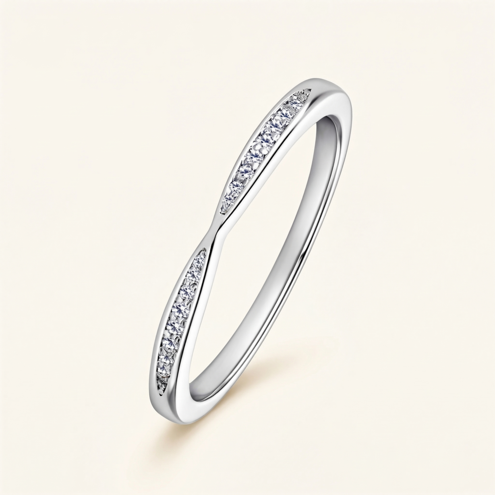 Mae Moissanite Ring