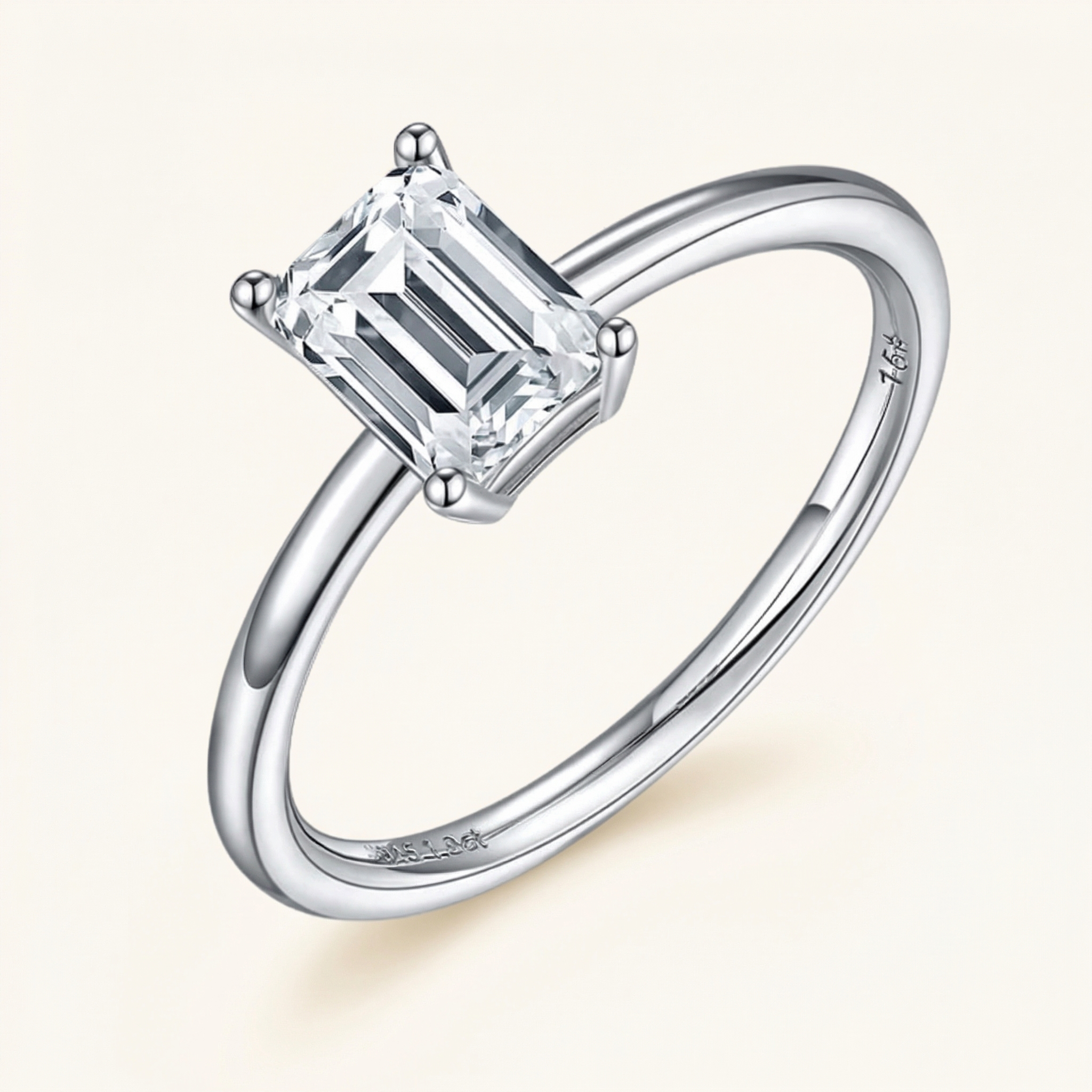 Cassie Moissanite Ring