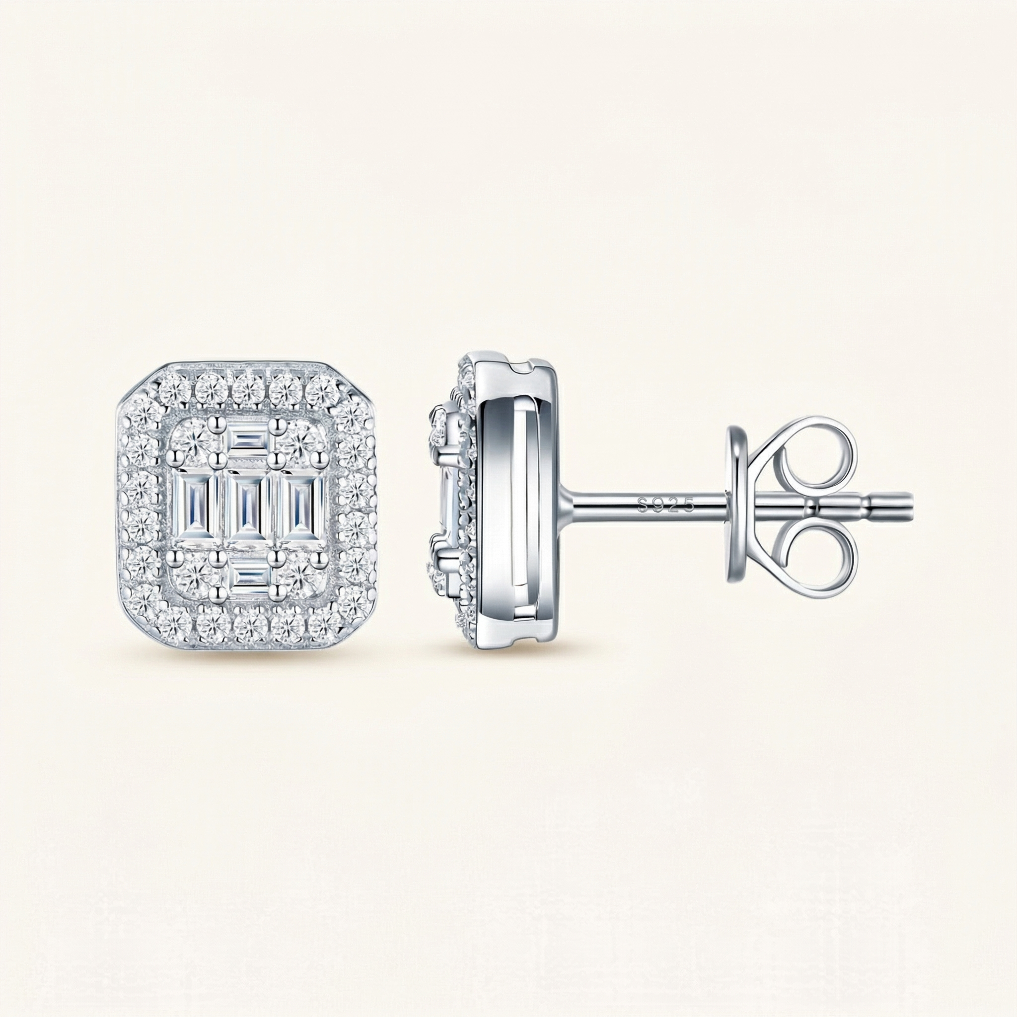 Elaina Moissanite Earring