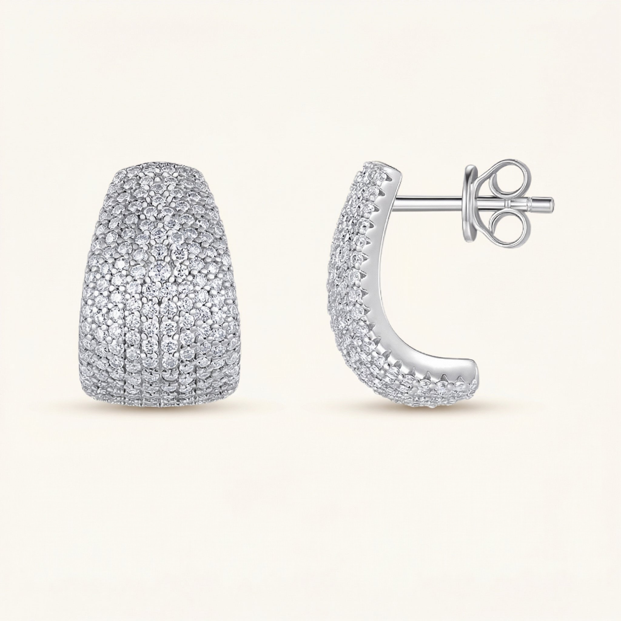 Brielle Moissanite Earring