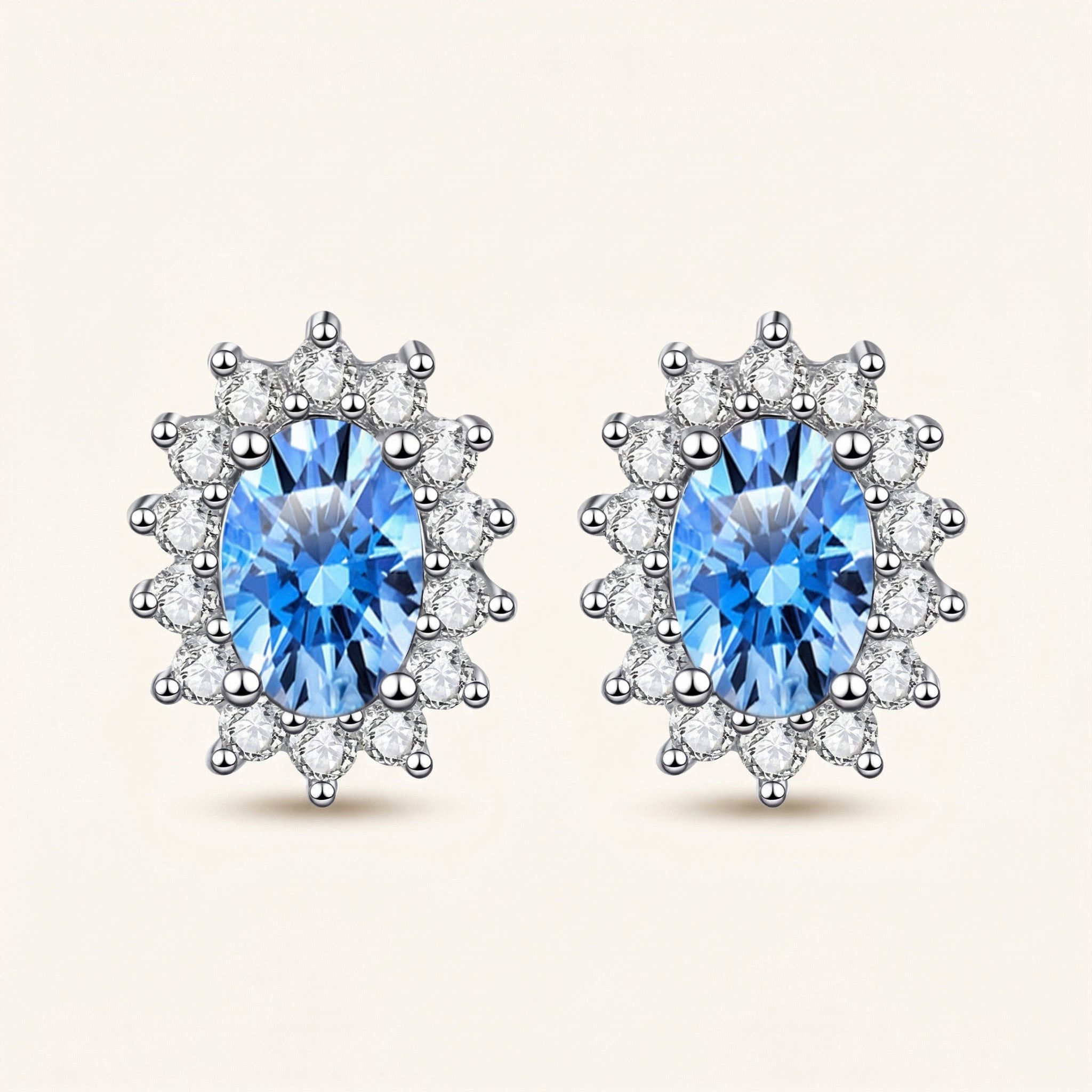 Indira Moissanite Earring