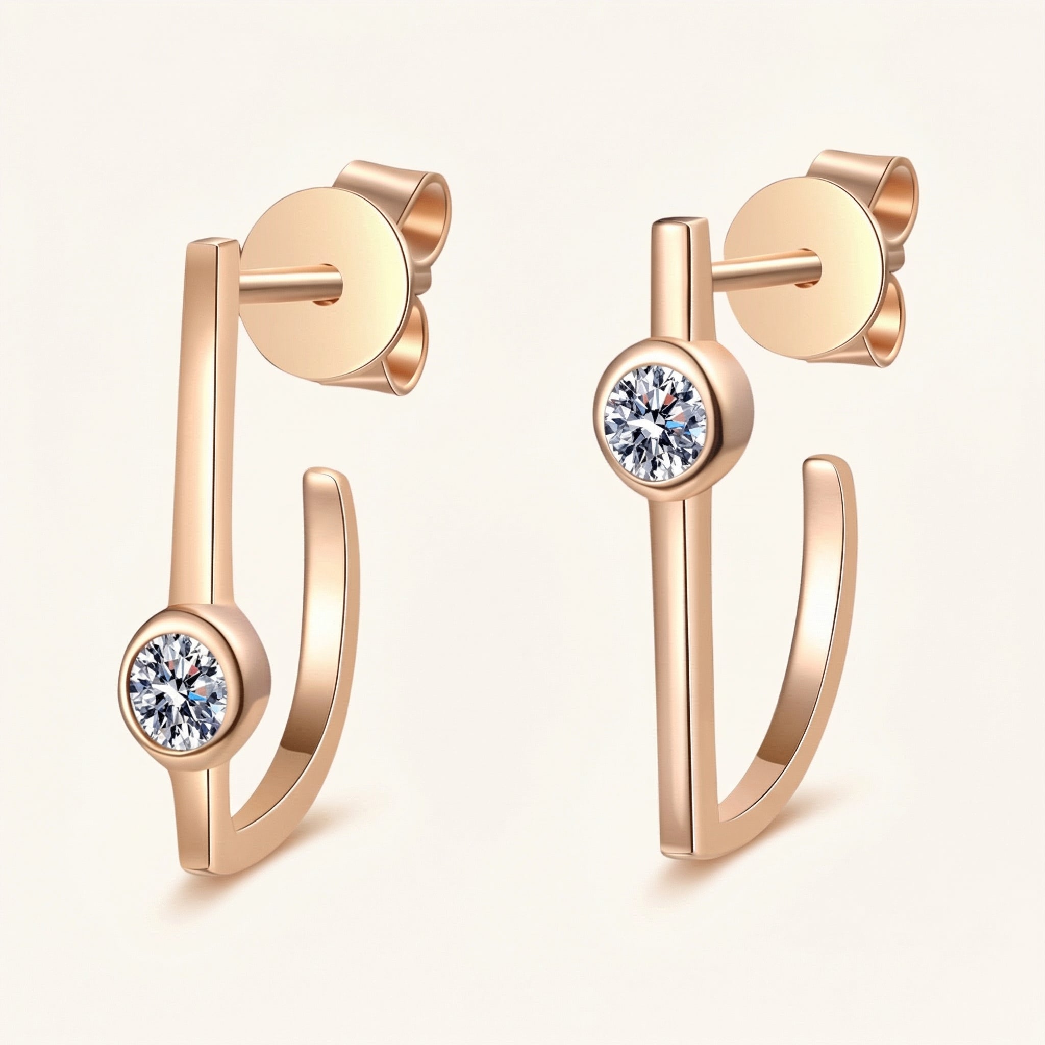 Reina Moissanite Earring