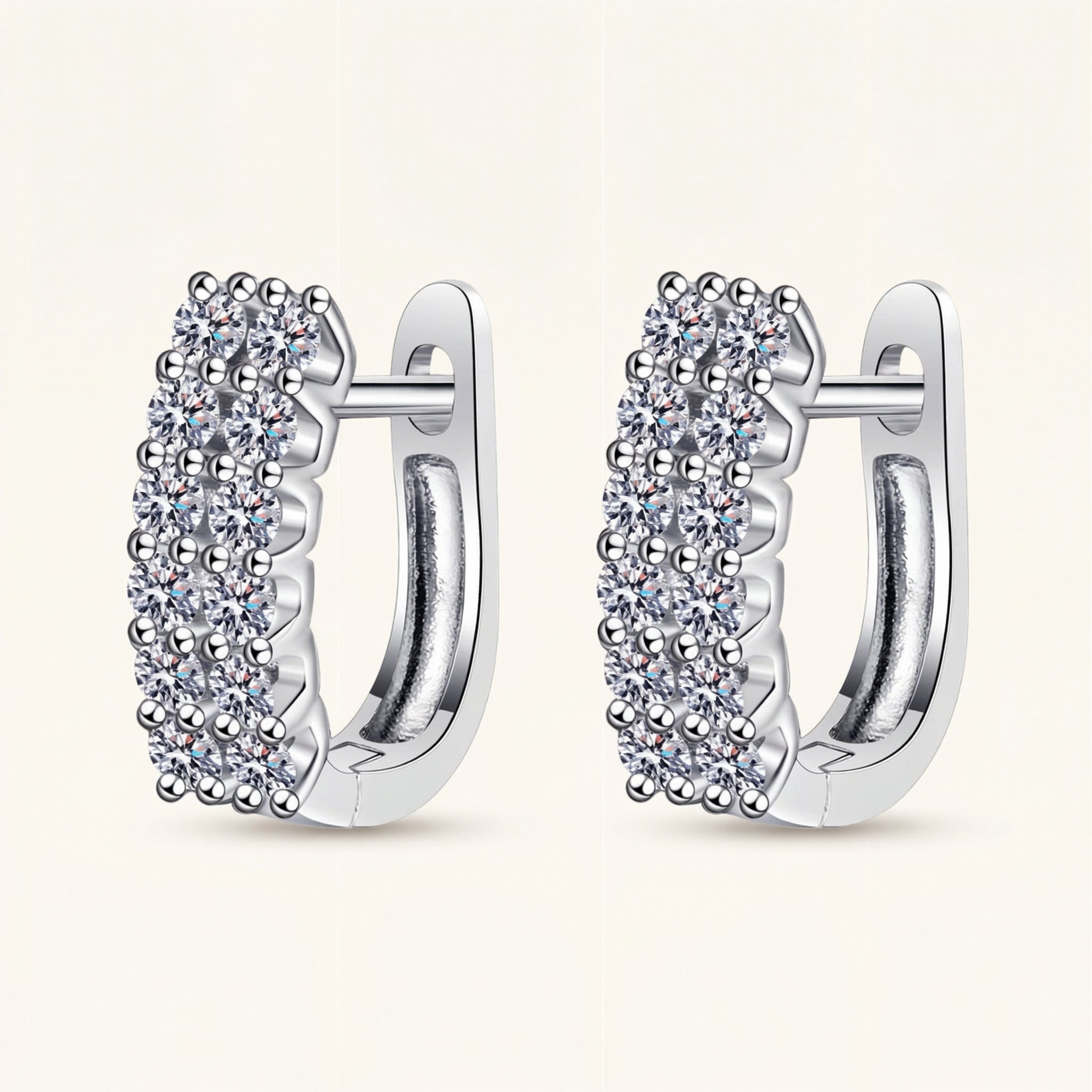 Noelle Moissanite Earring