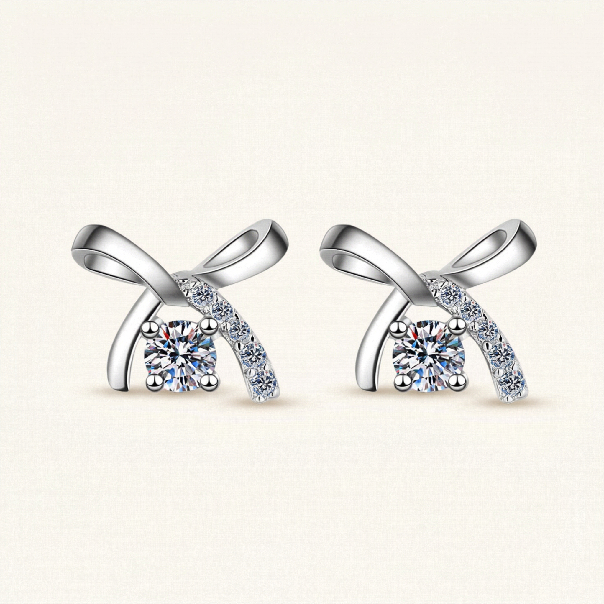 Bellamy Moissanite Earring