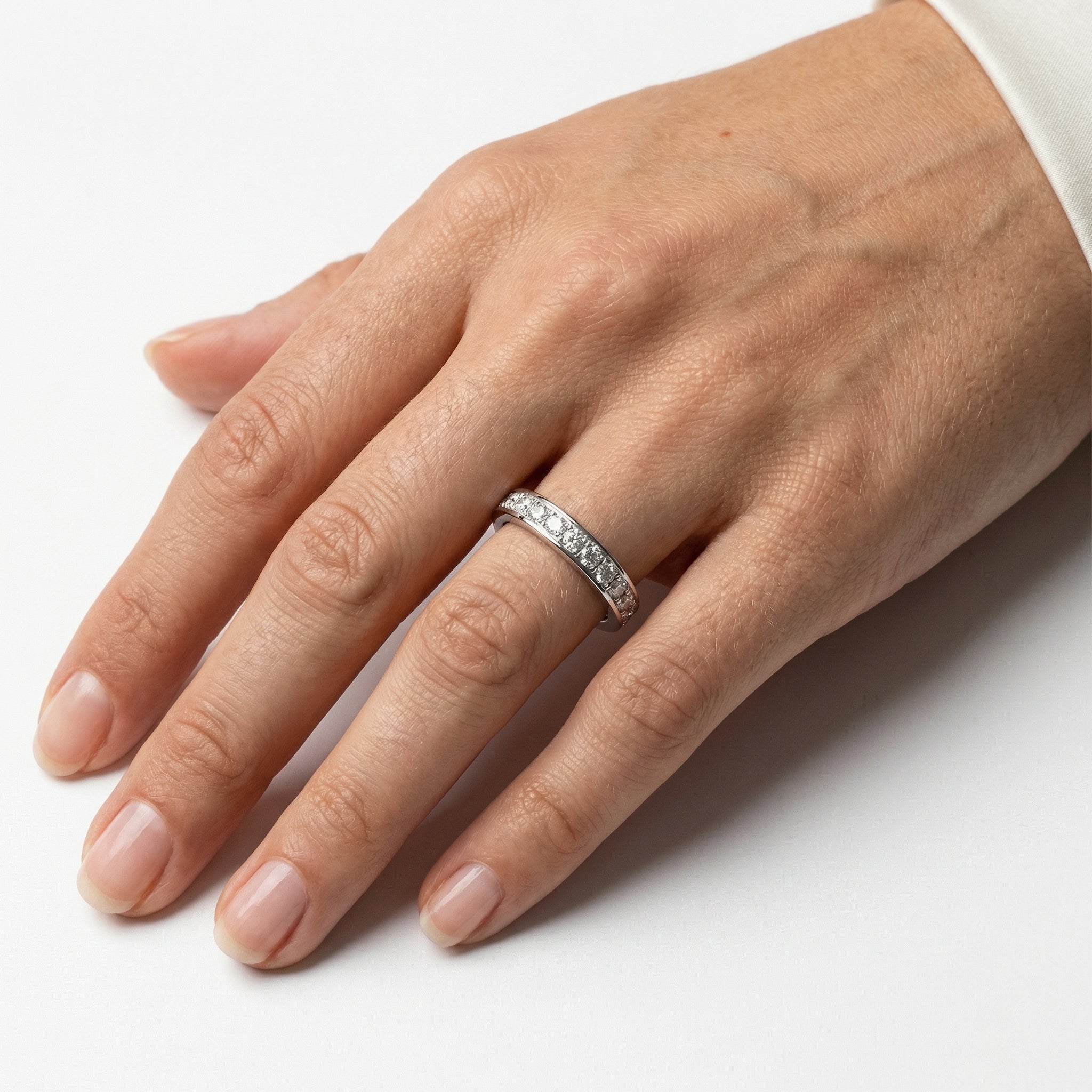 Paige Moissanite Ring
