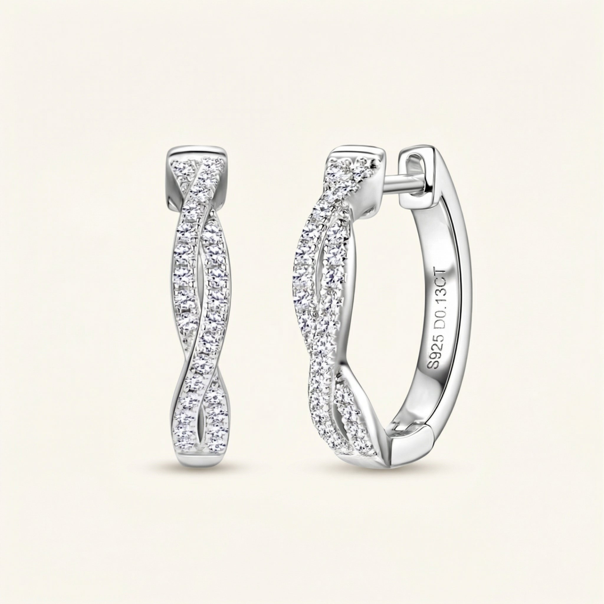 Rosaline Moissanite Earring