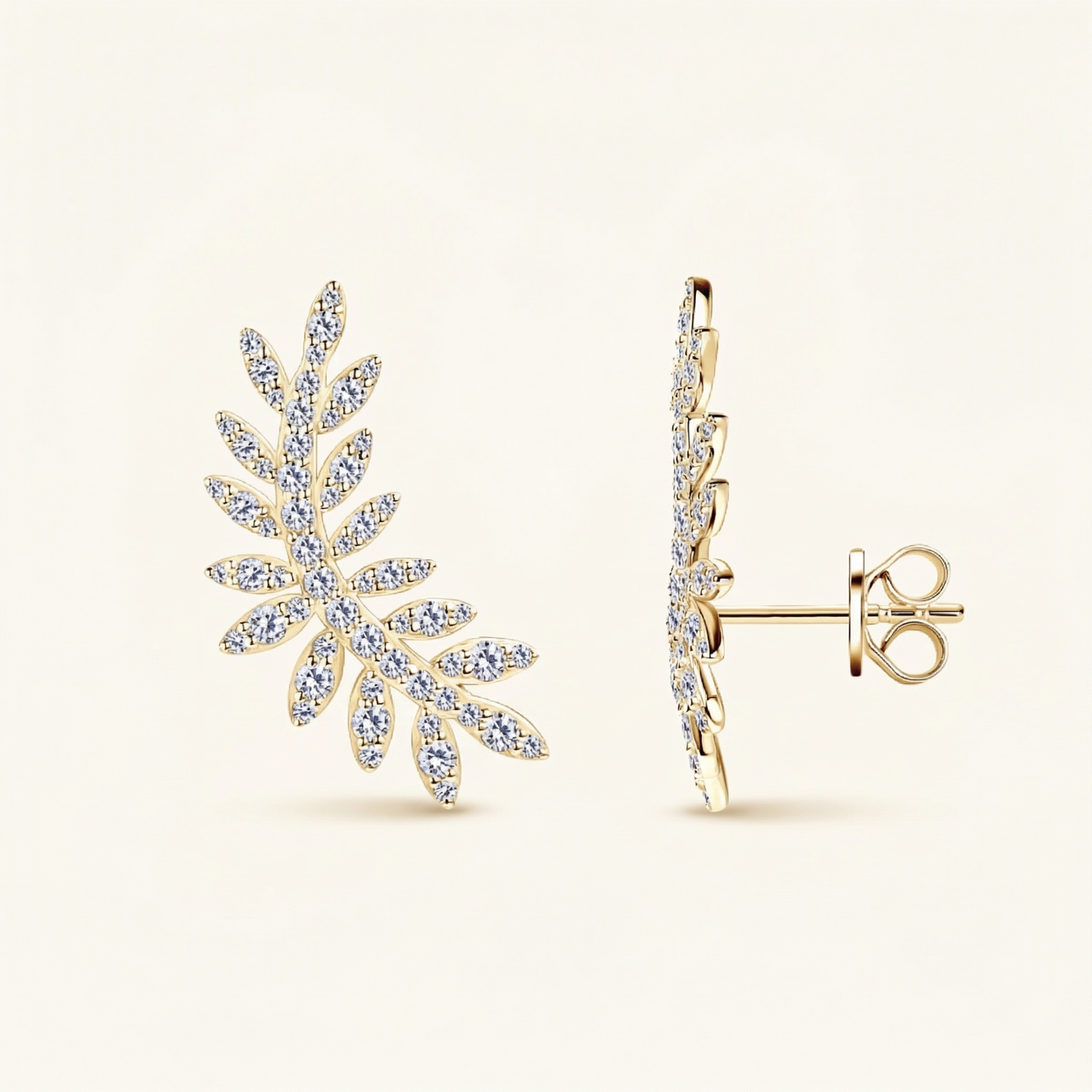 Cove Moissanite Earring