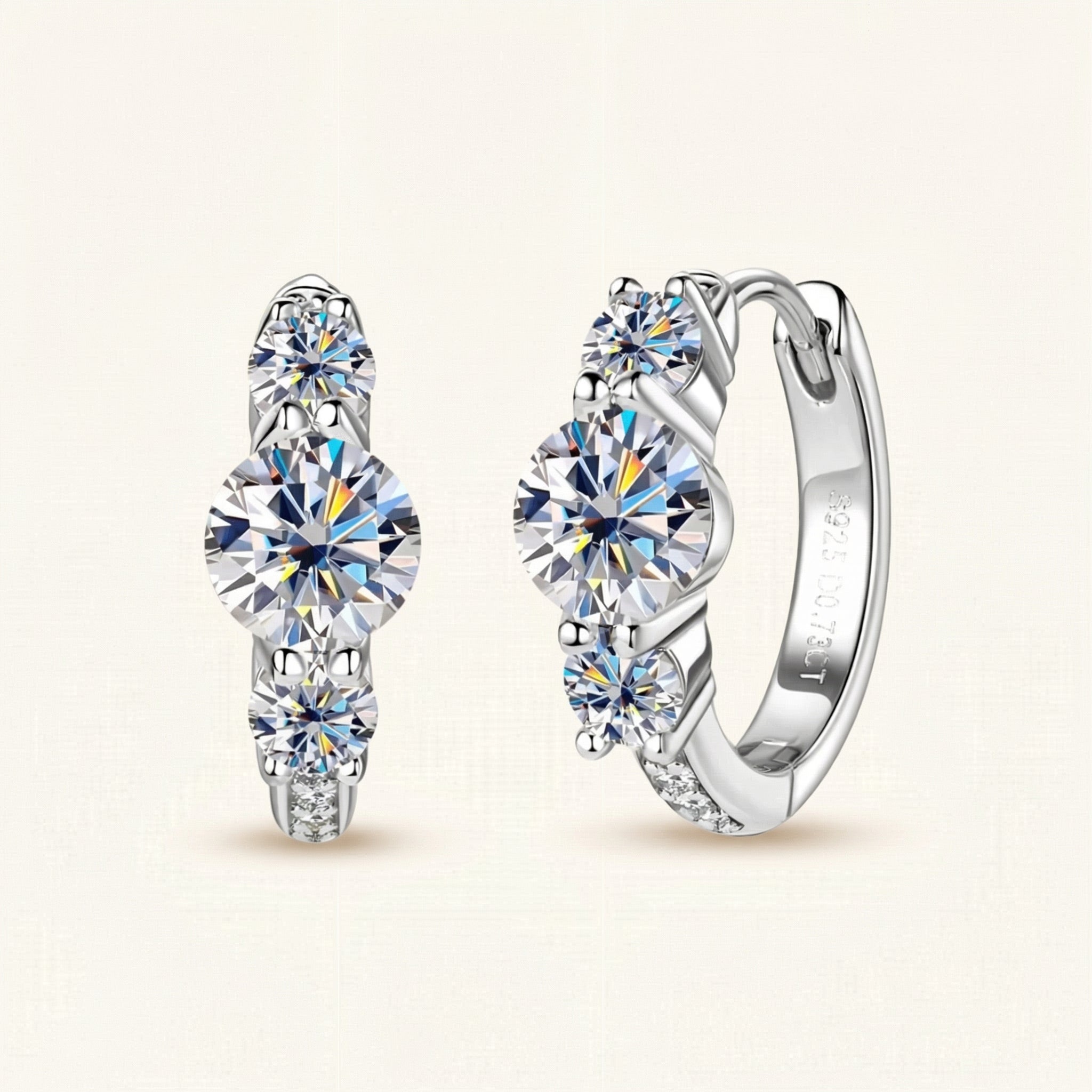 Bexley Moissanite Earring