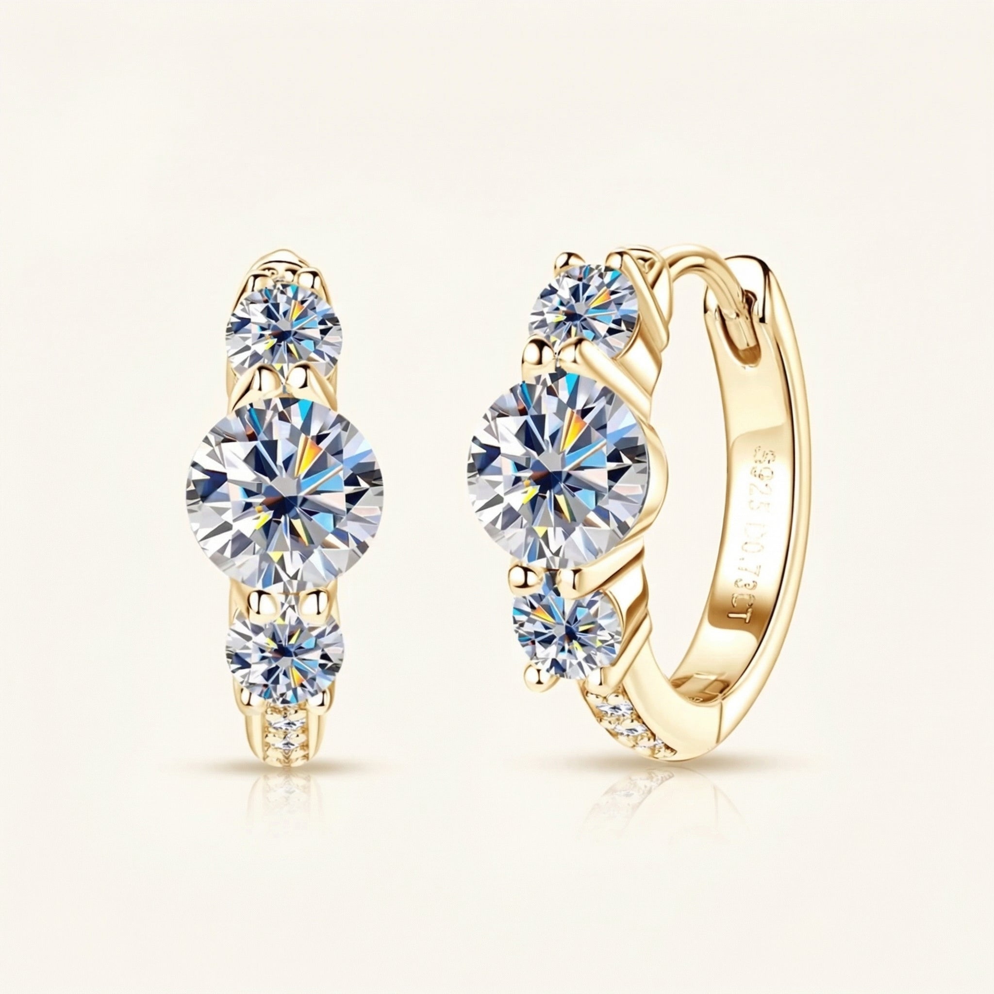 Bexley Moissanite Earring