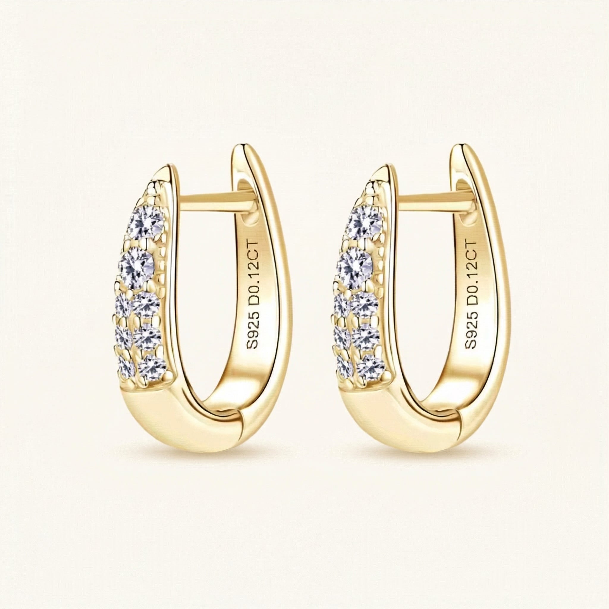 Sabine Moissanite Earring
