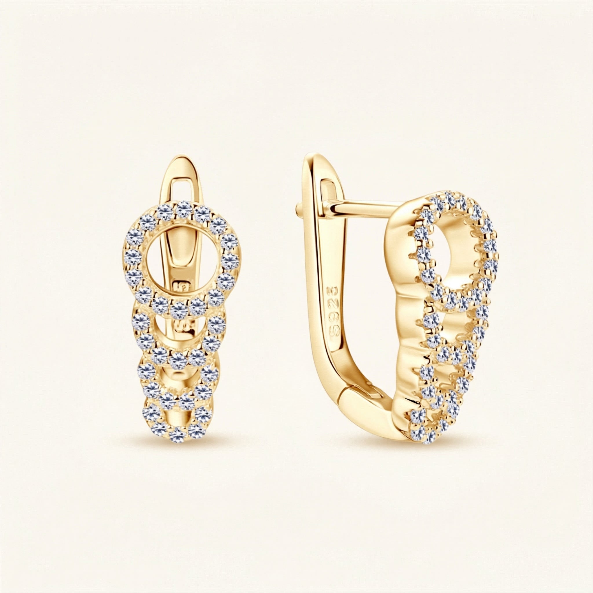Seren Moissanite Earring