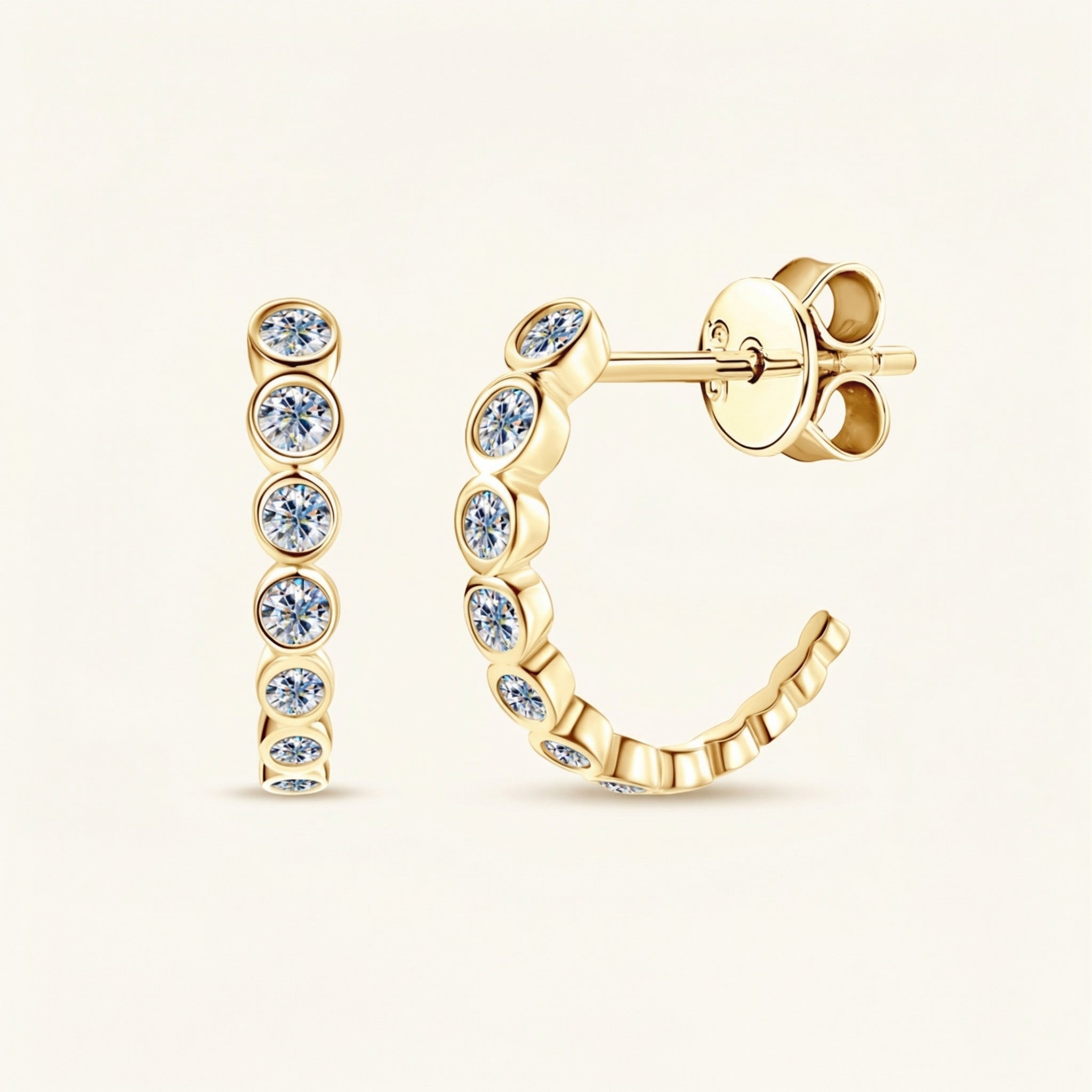 Maren Moissanite Earring
