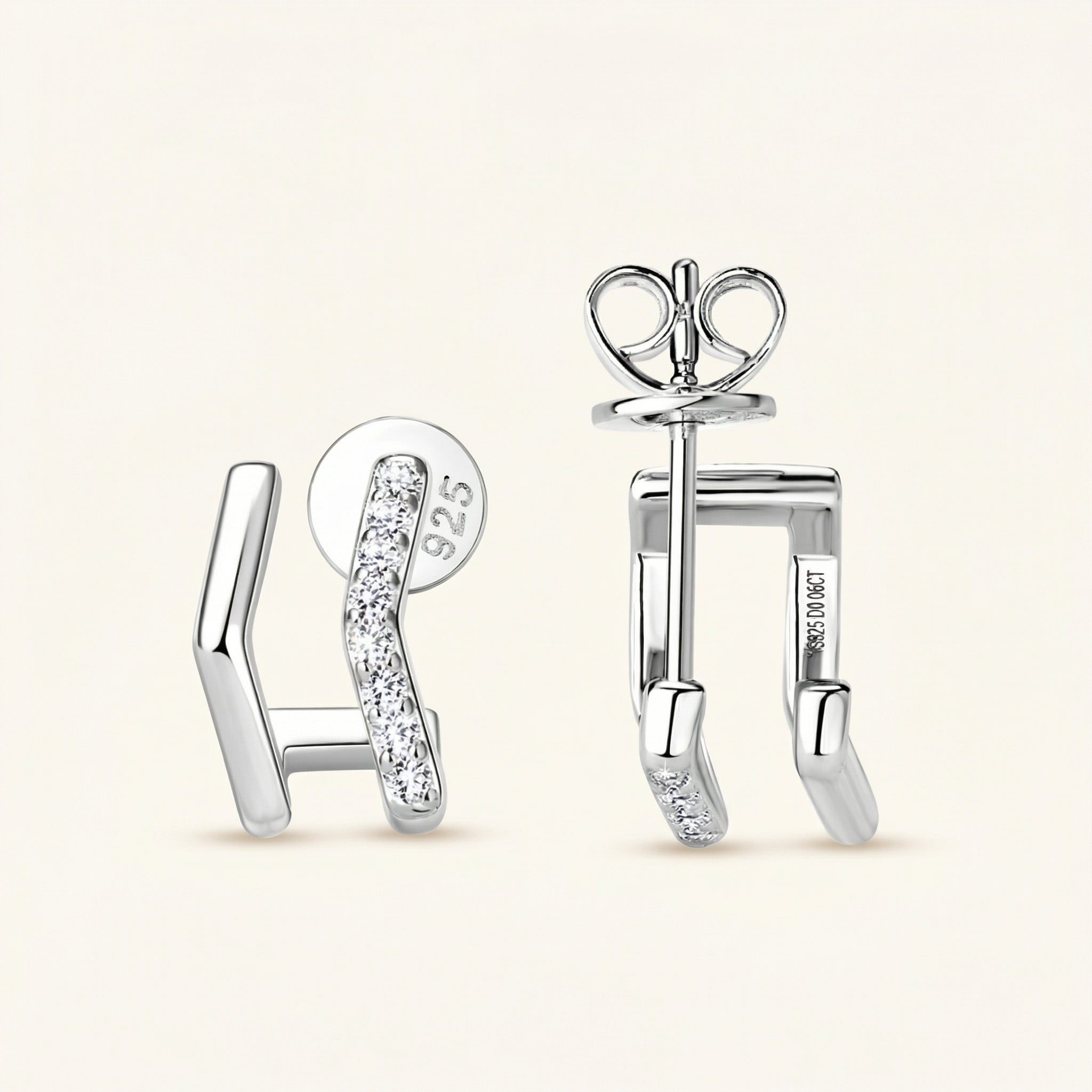 Zola Moissanite Earring