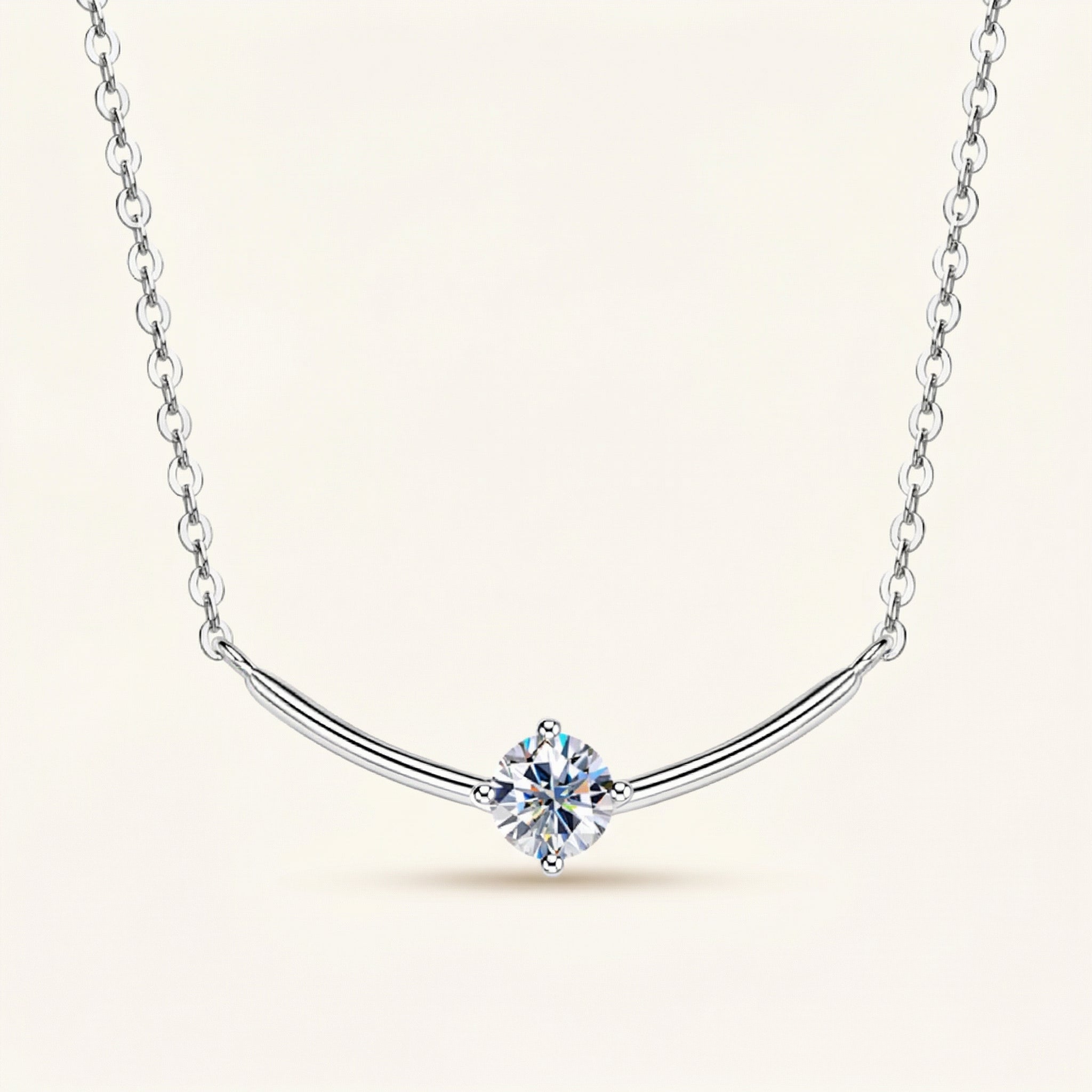 Catriona Moissanite Necklace
