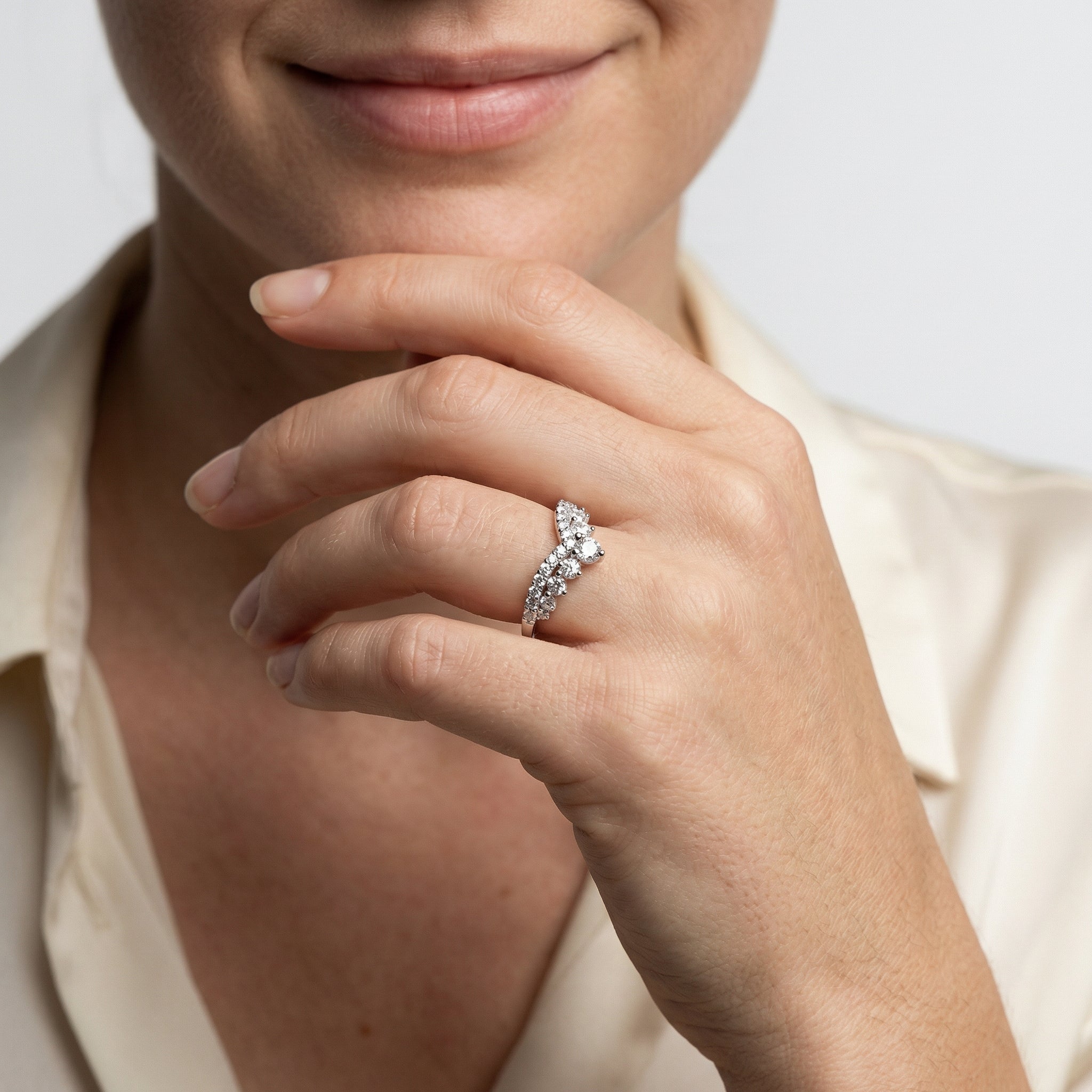 Blaire Moissanite Ring