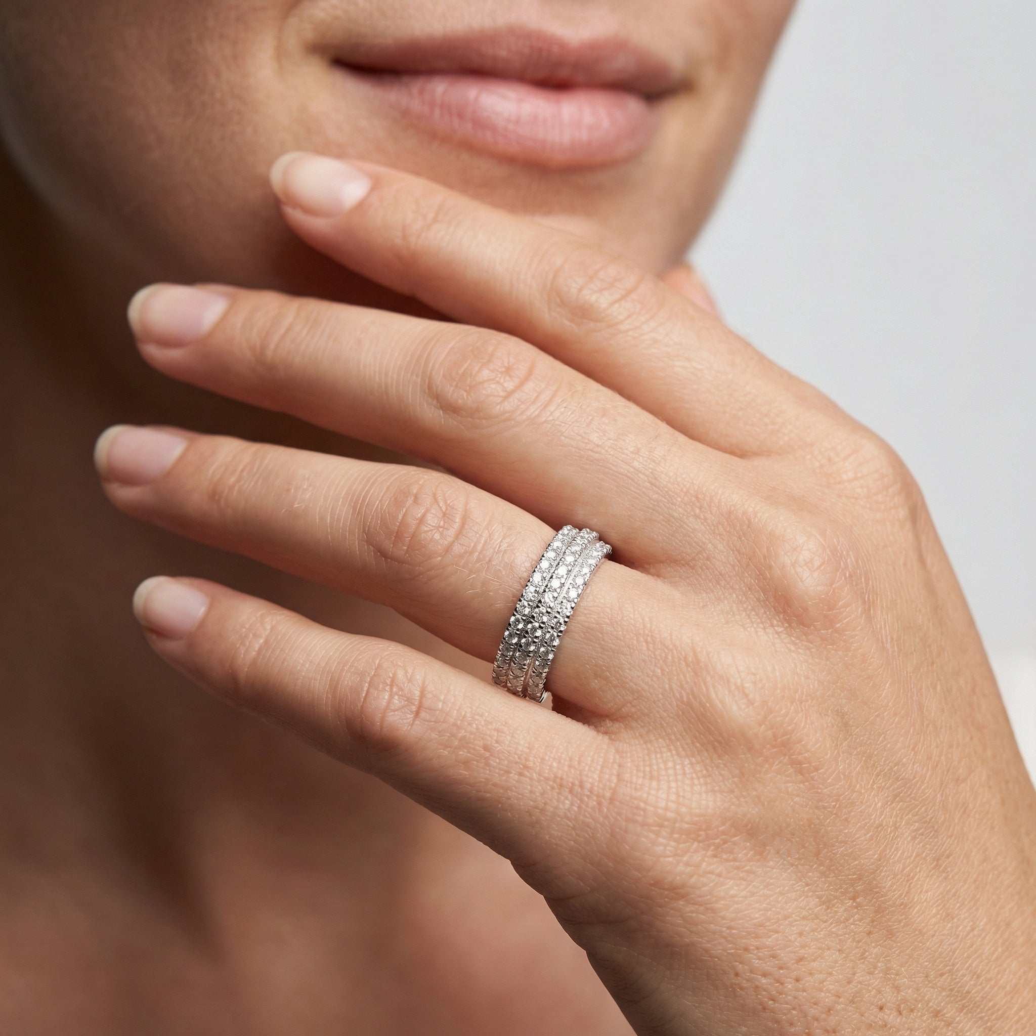 Camden Moissanite Ring