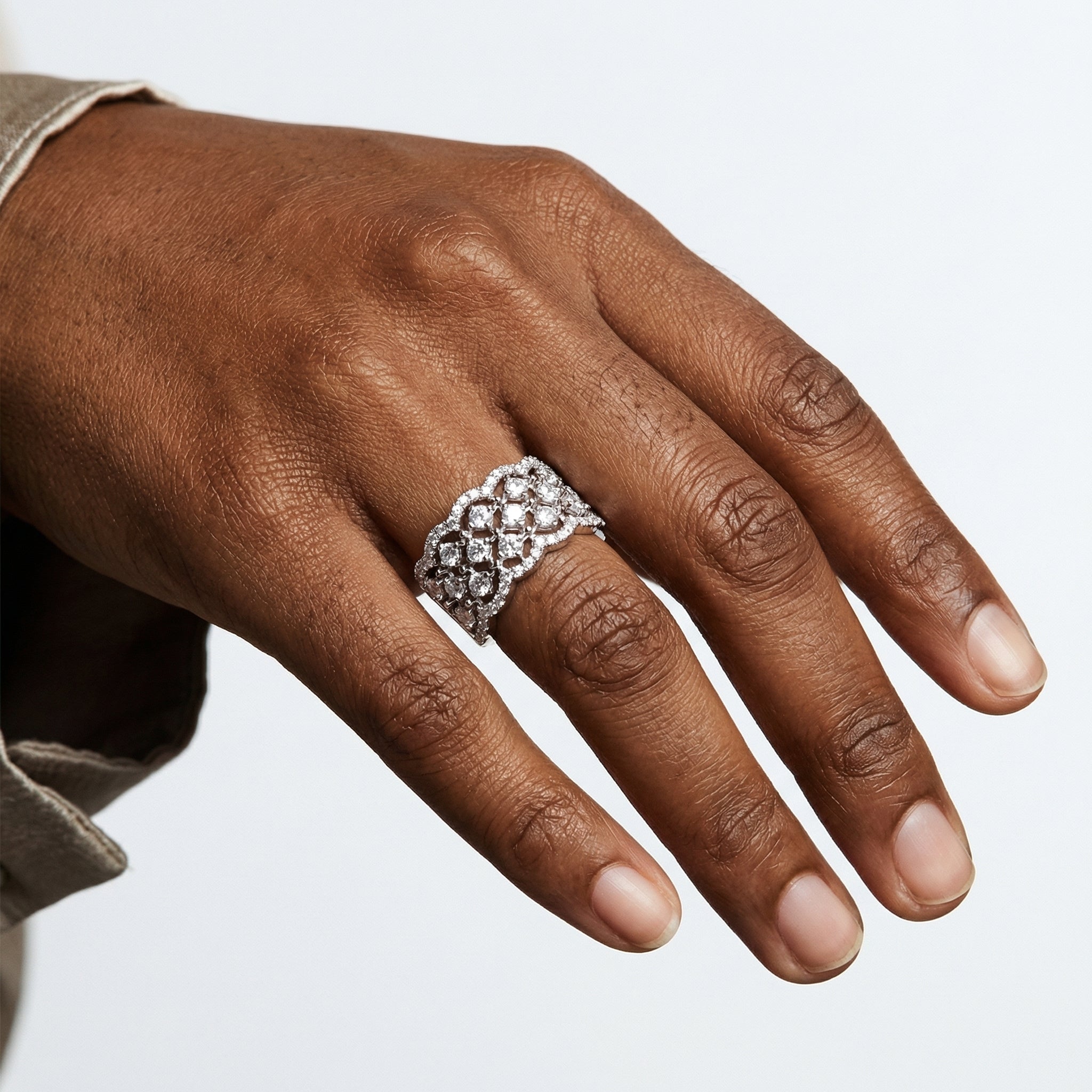 Skye Moissanite Ring