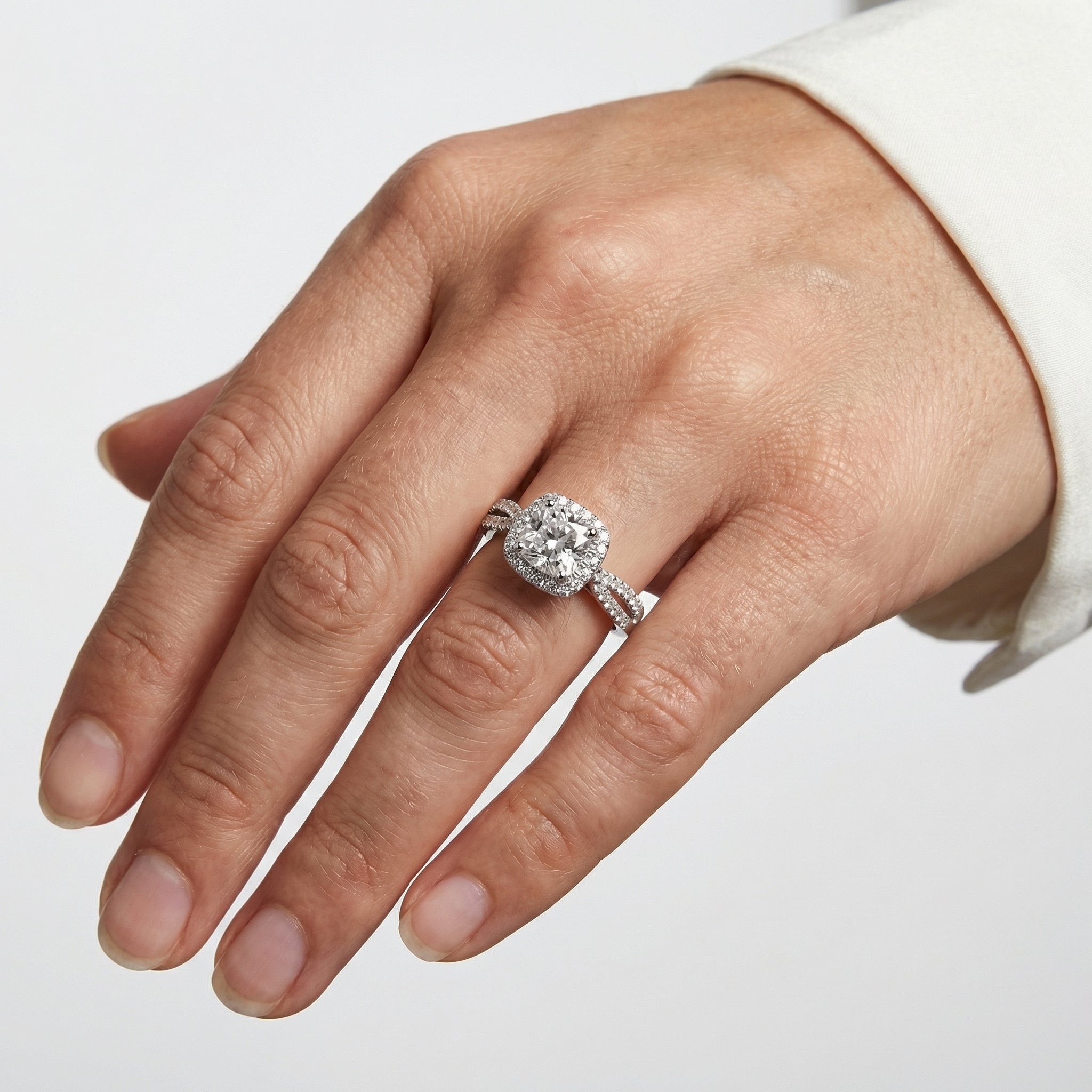 Eden Moissanite Ring