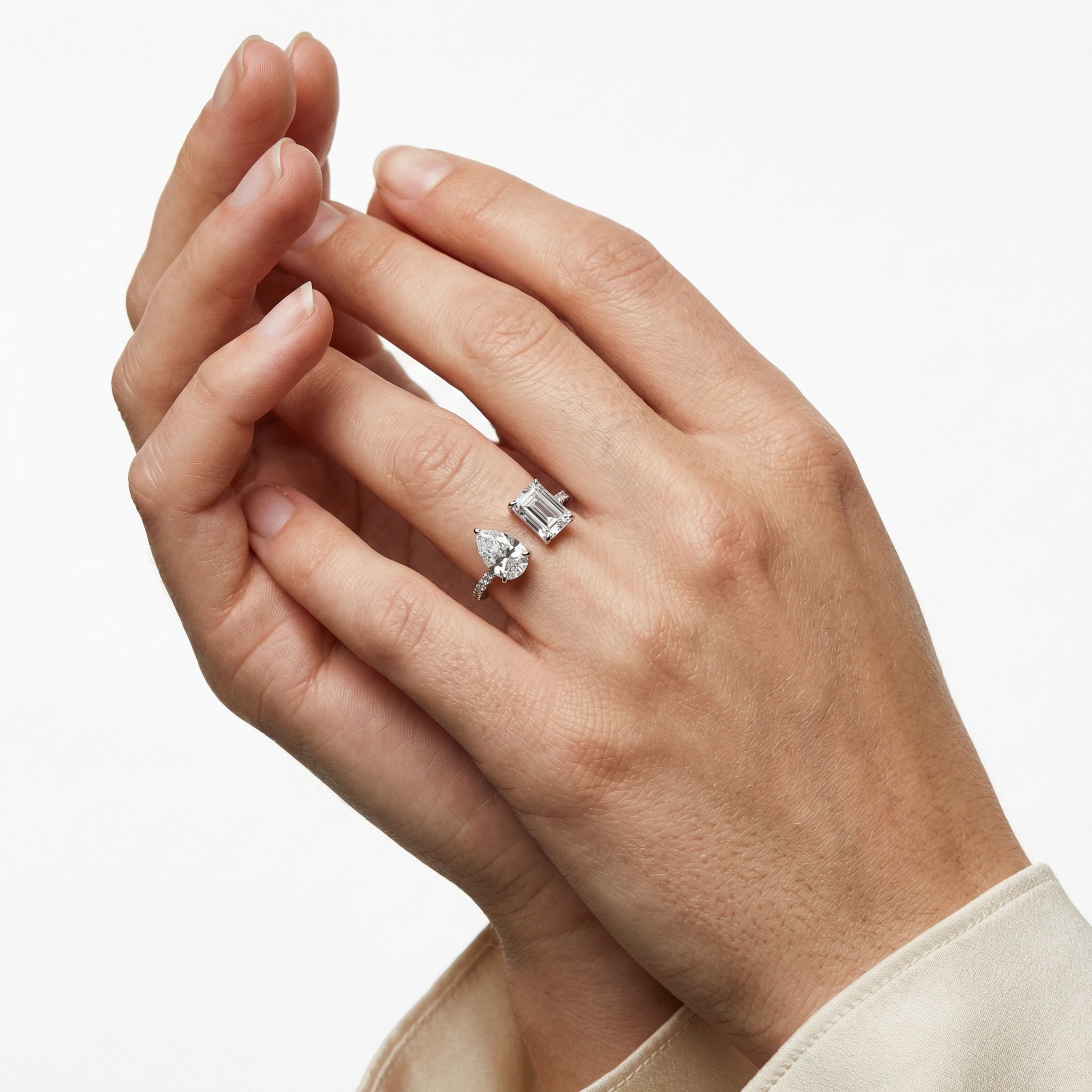 Gemma Moissanite Ring