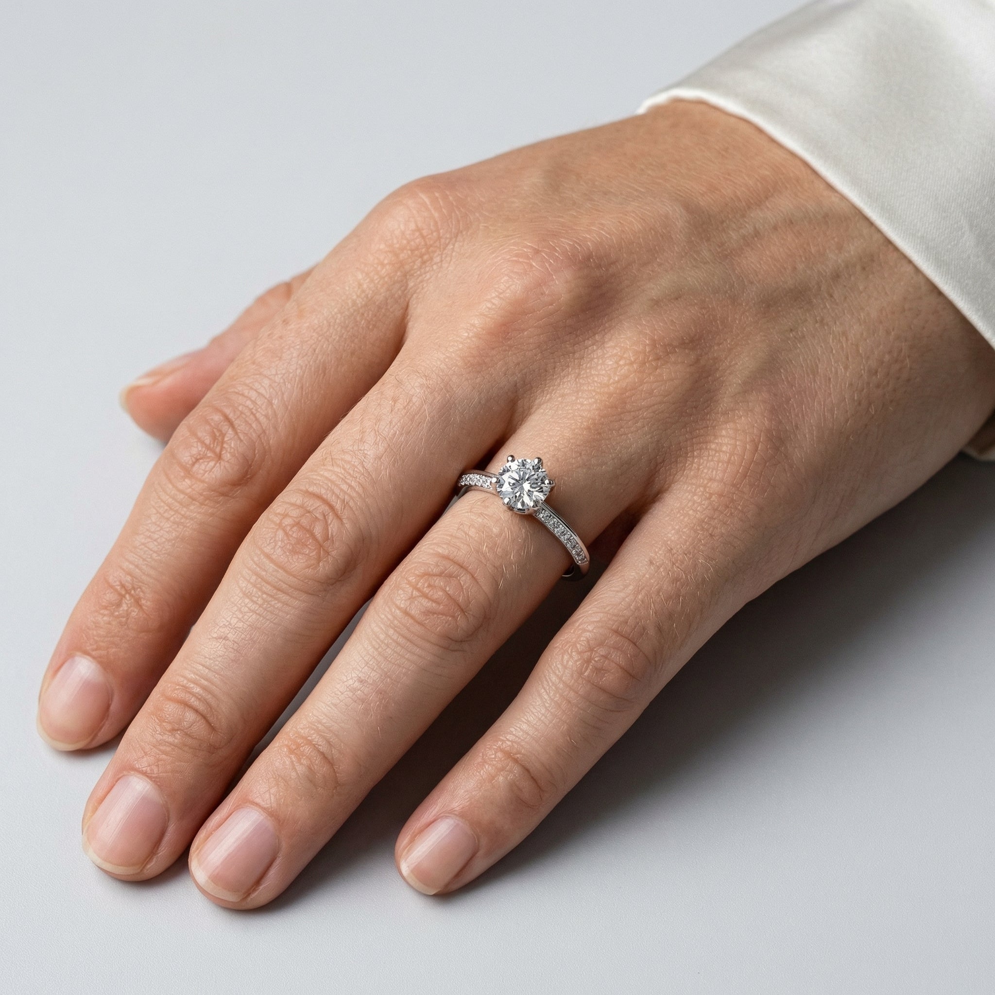 Bree Moissanite Ring