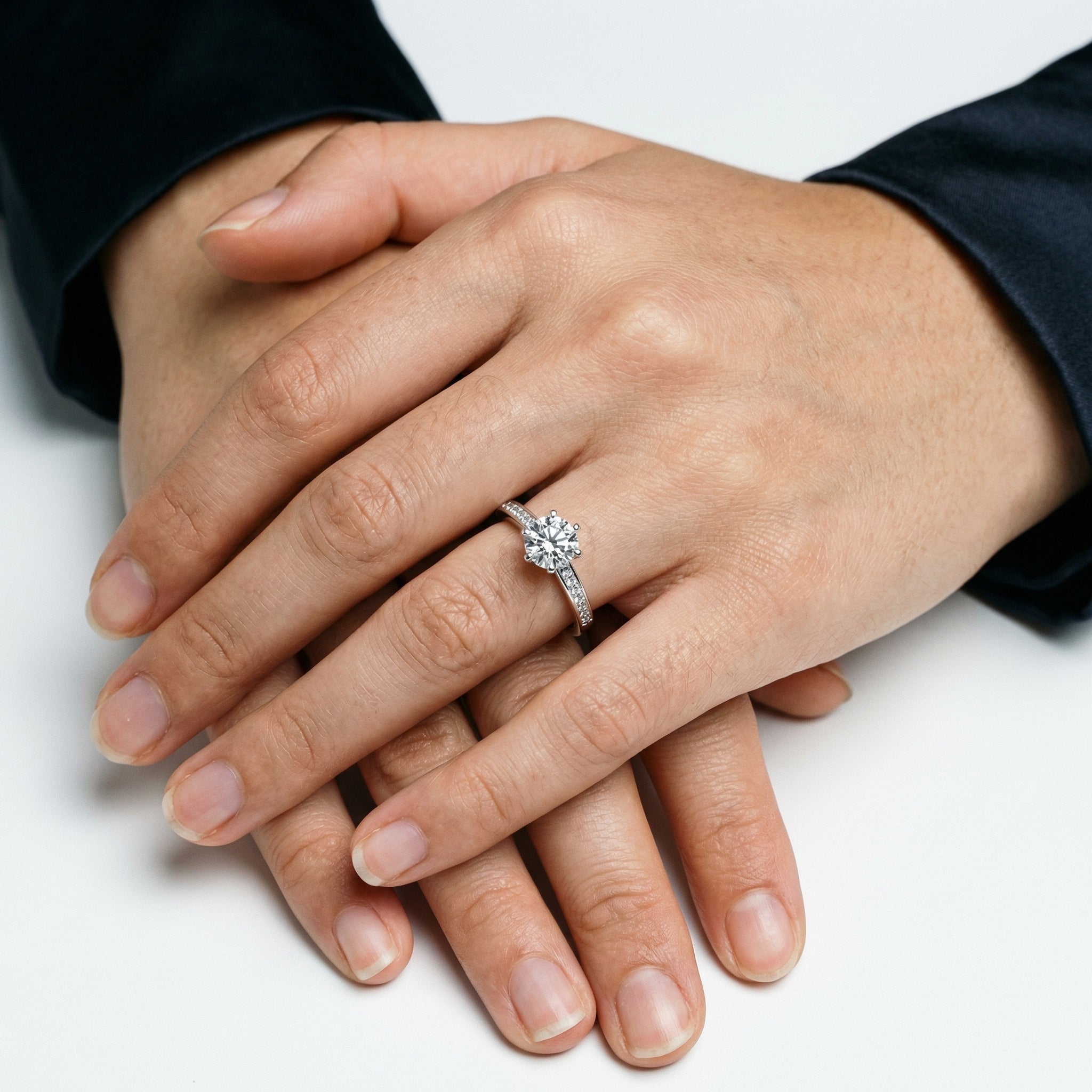 Bree Moissanite Ring