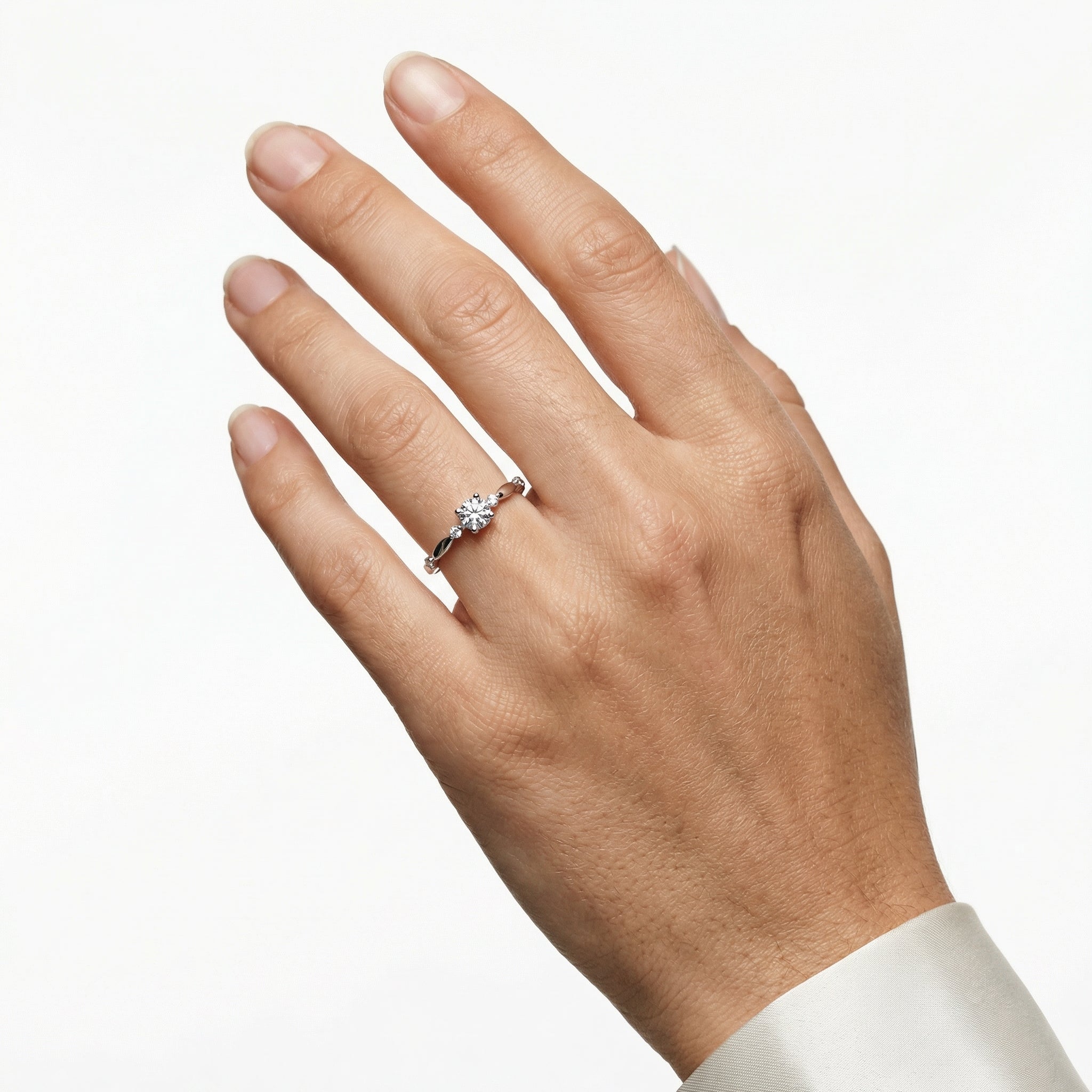 Cara Moissanite Ring