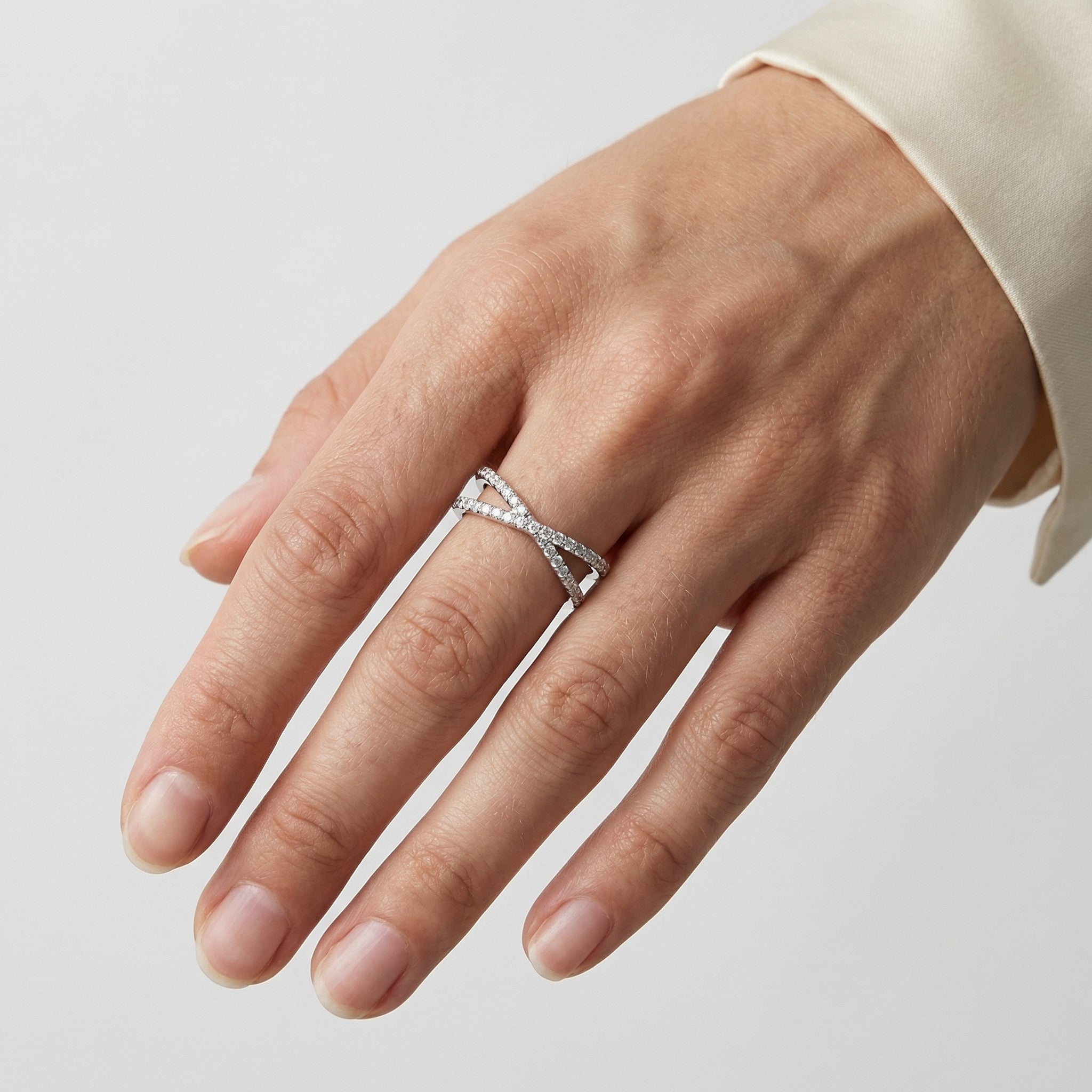 Keira Moissanite Ring