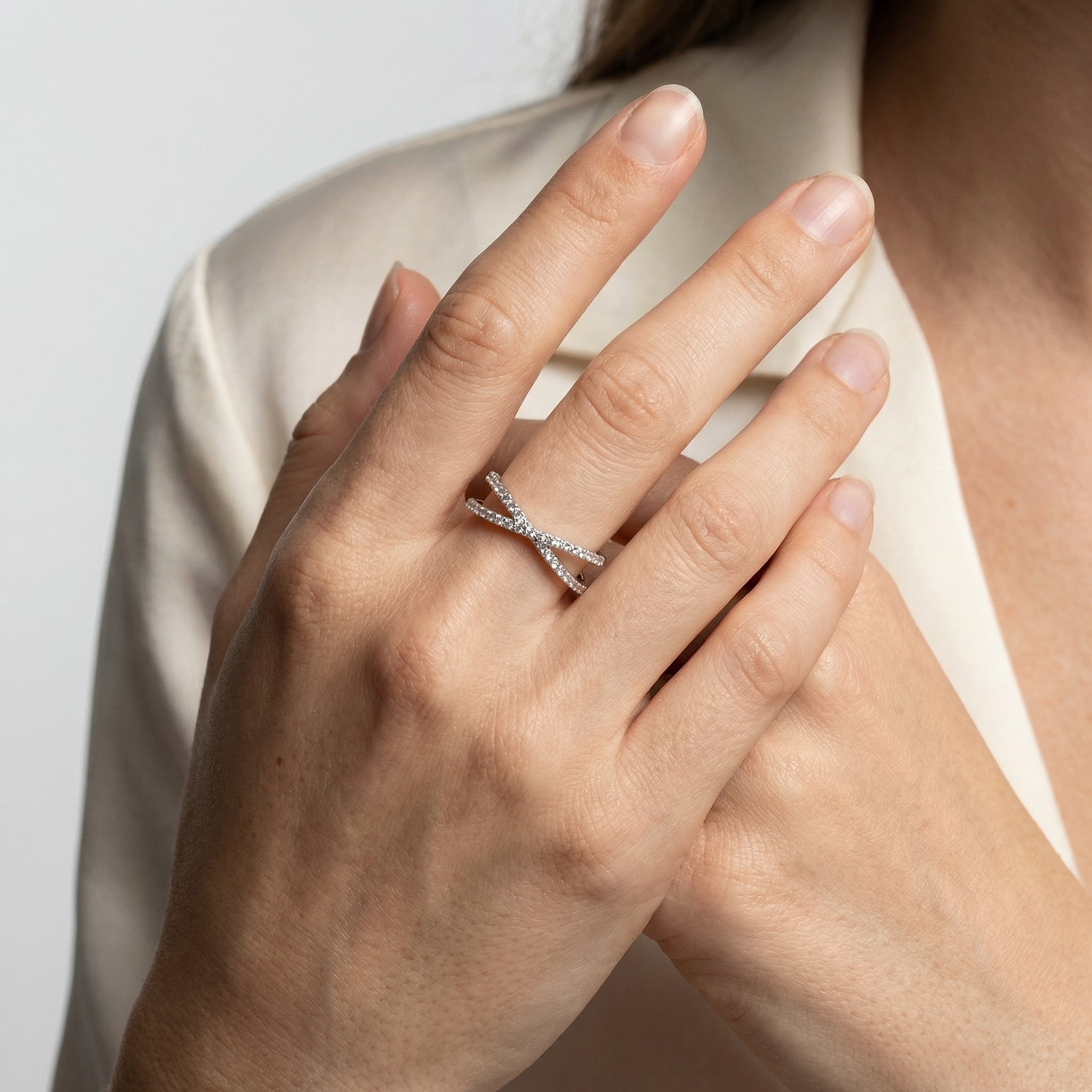 Keira Moissanite Ring