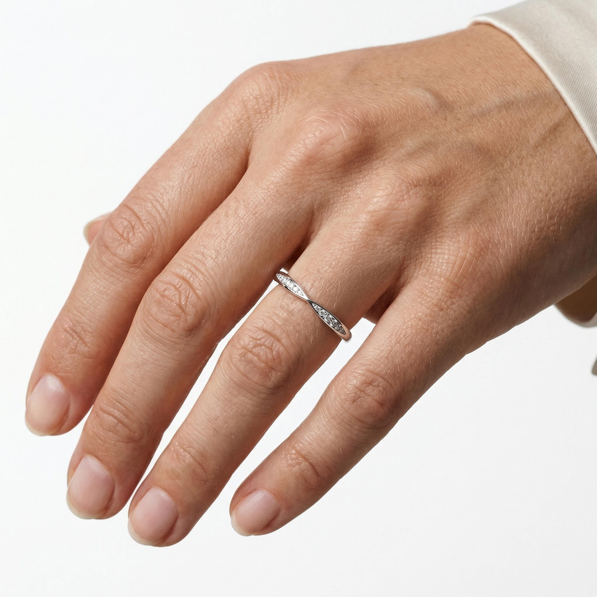 Mae Moissanite Ring