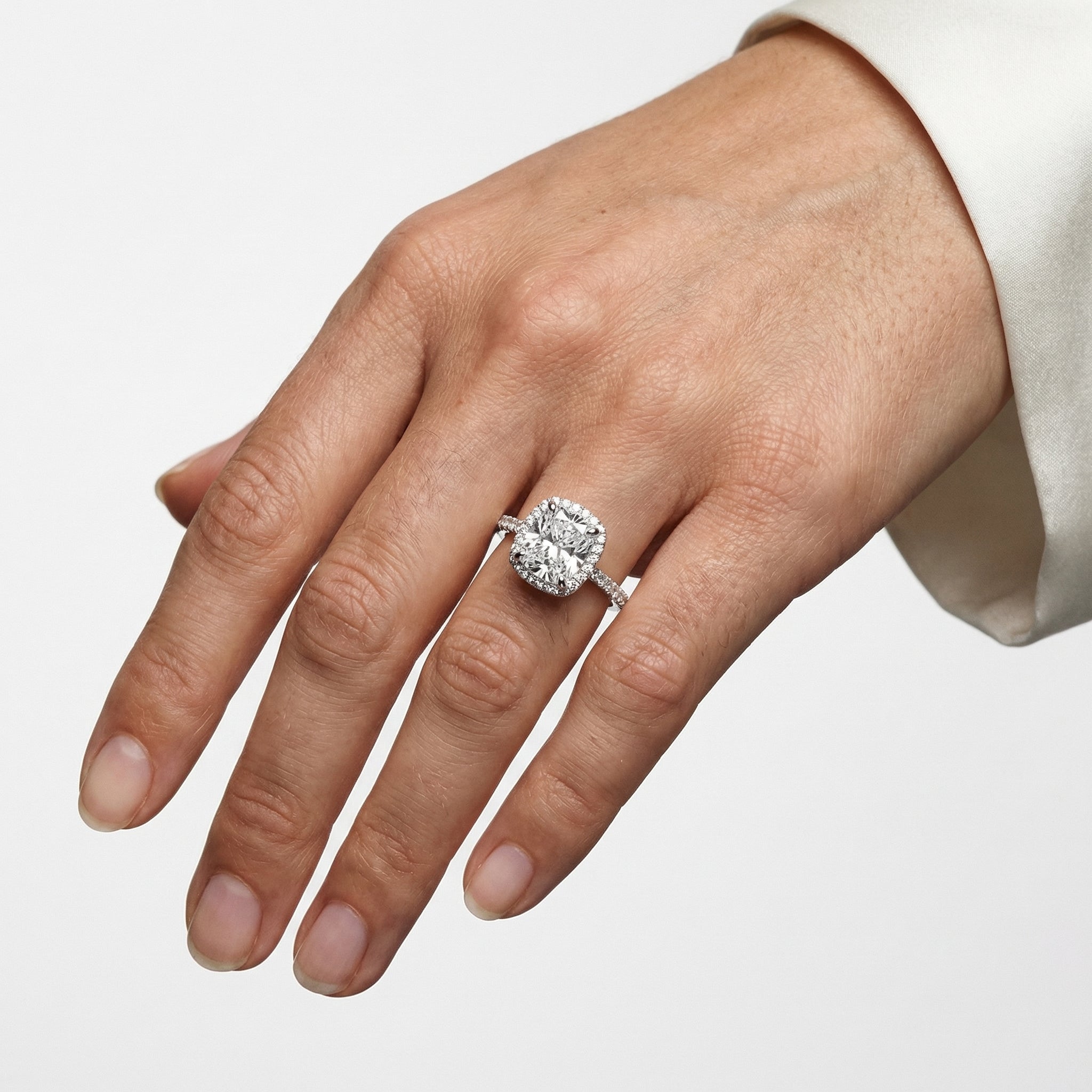 Nina Moissanite Ring
