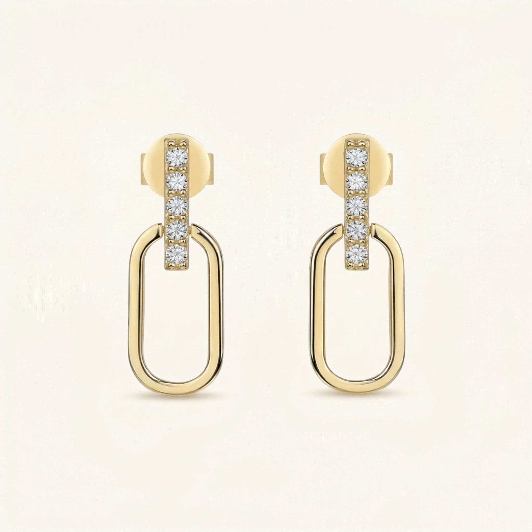Saoirse Moissanite Earring