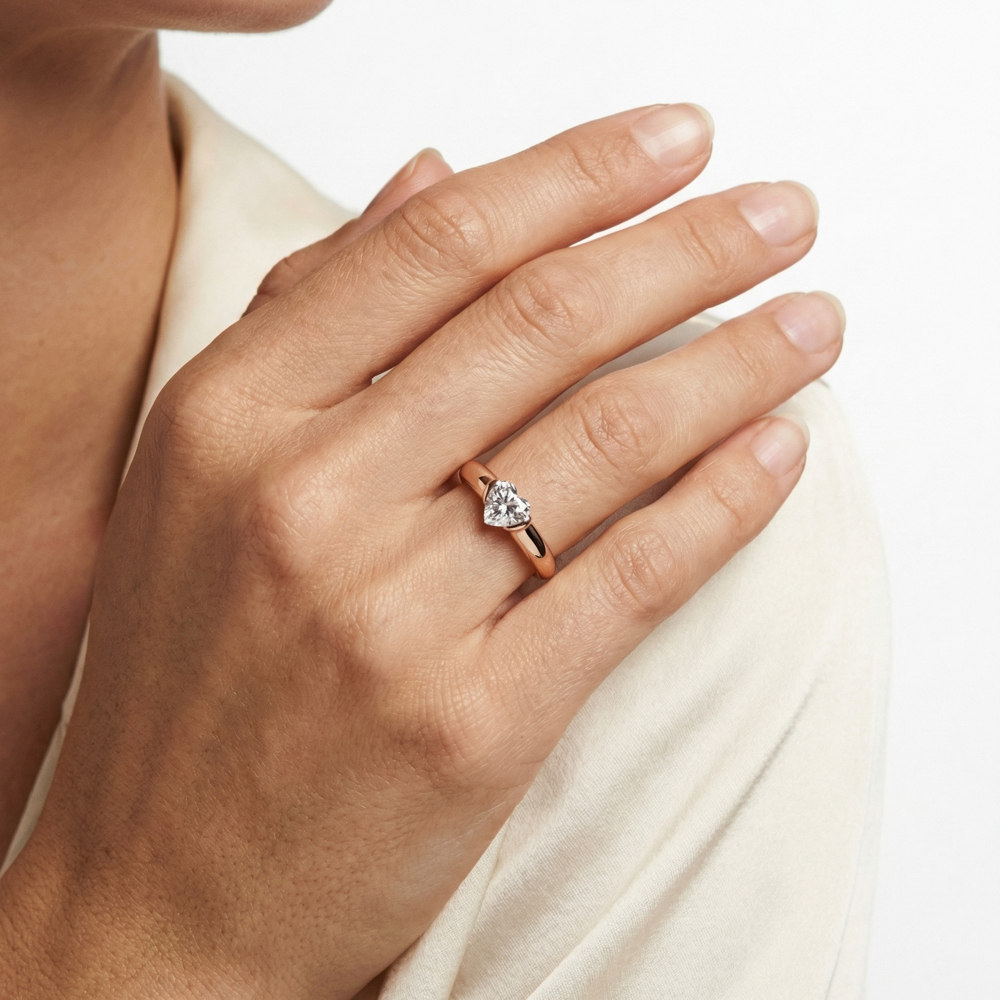 Thea Moissanite Ring