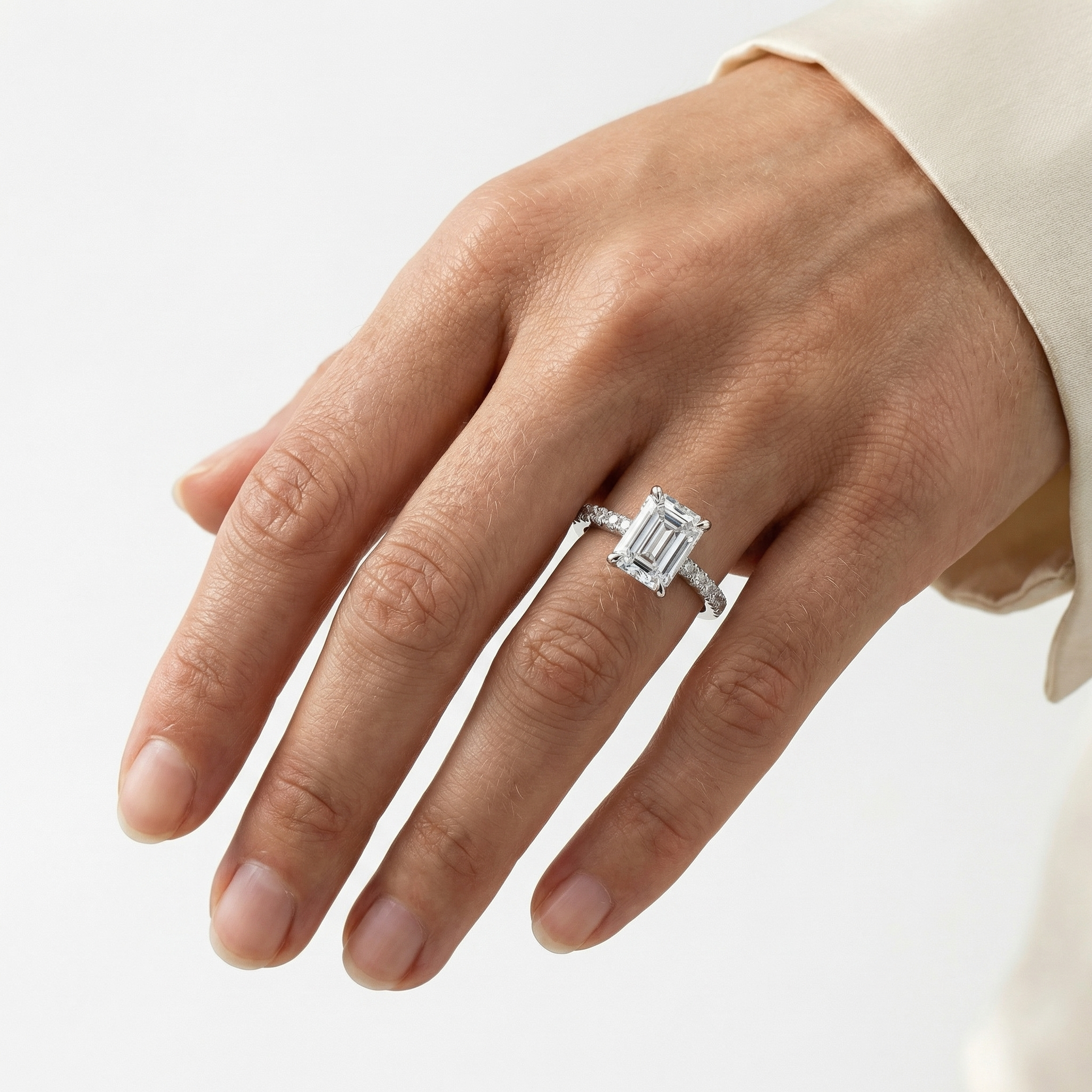 Gloria Moissanite Ring