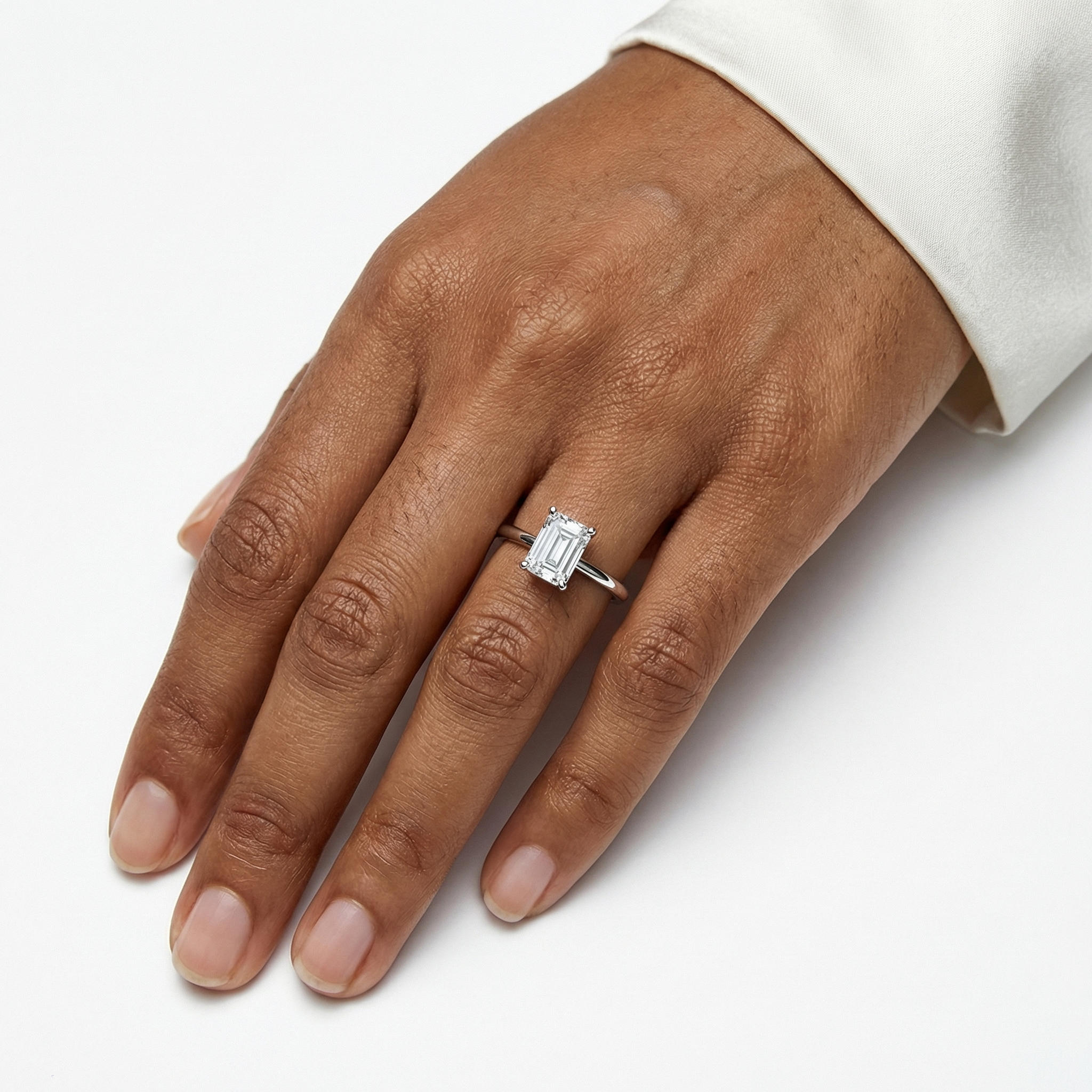 Cassie Moissanite Ring