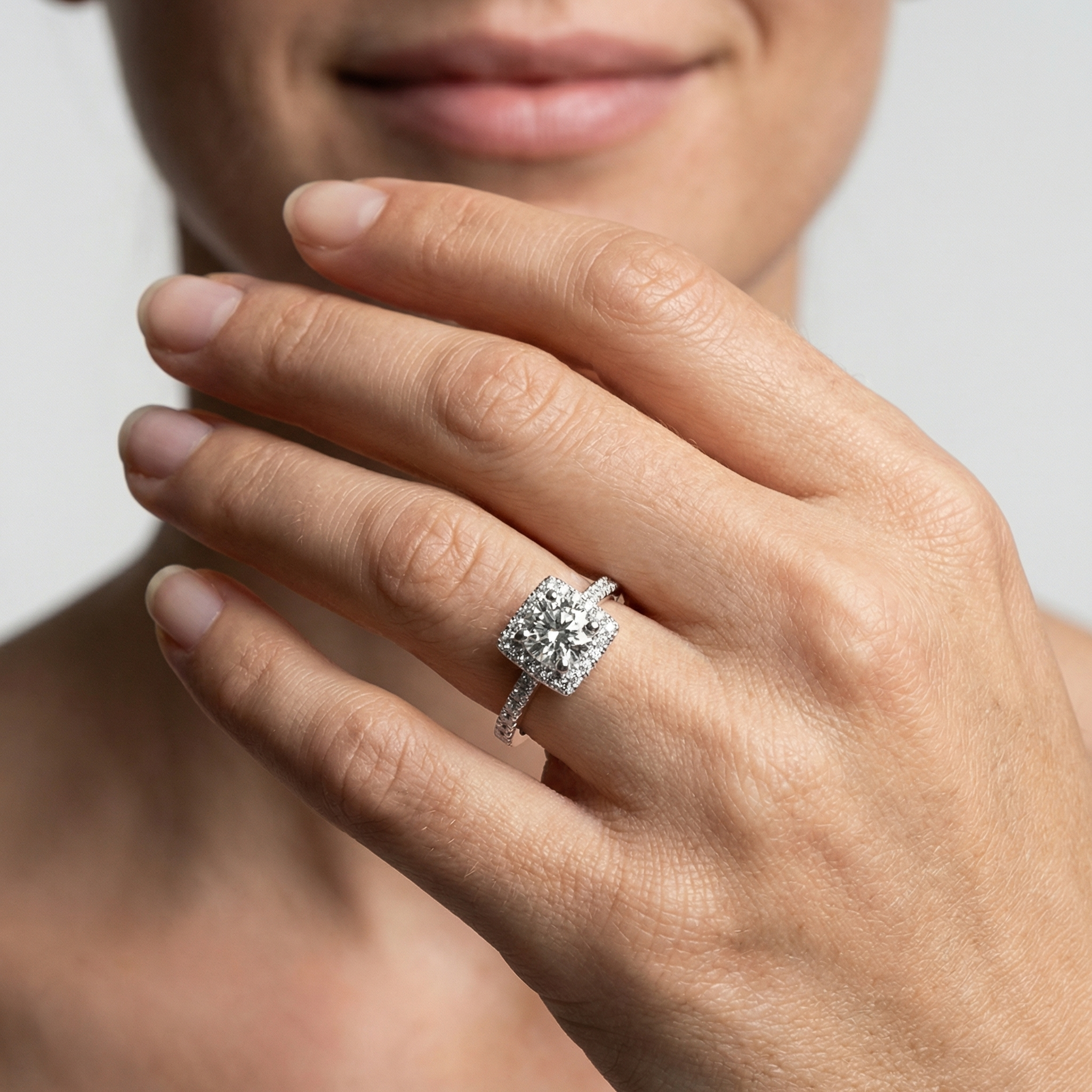 Ingrid Moissanite Ring