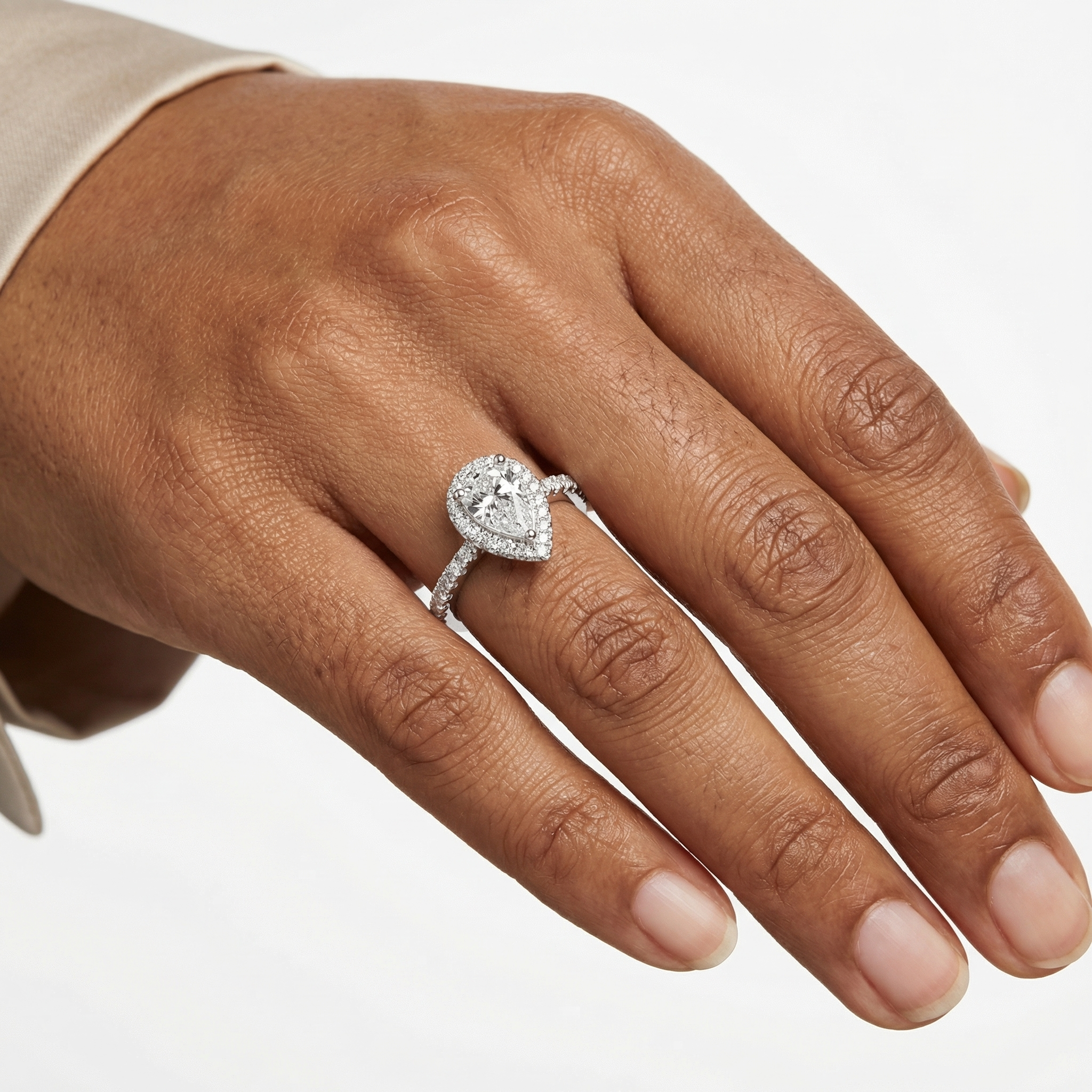 Lexi Moissanite Ring
