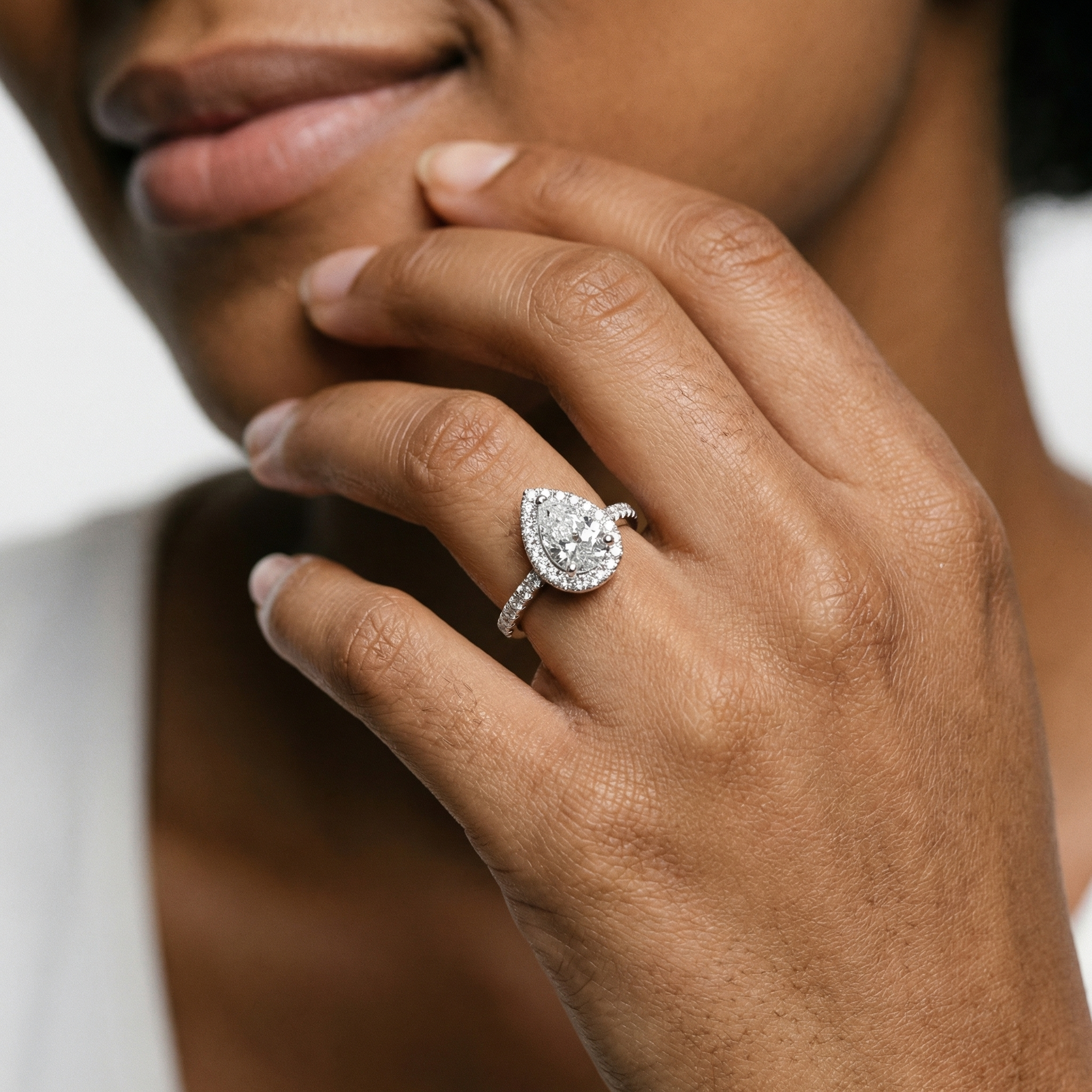 Lexi Moissanite Ring