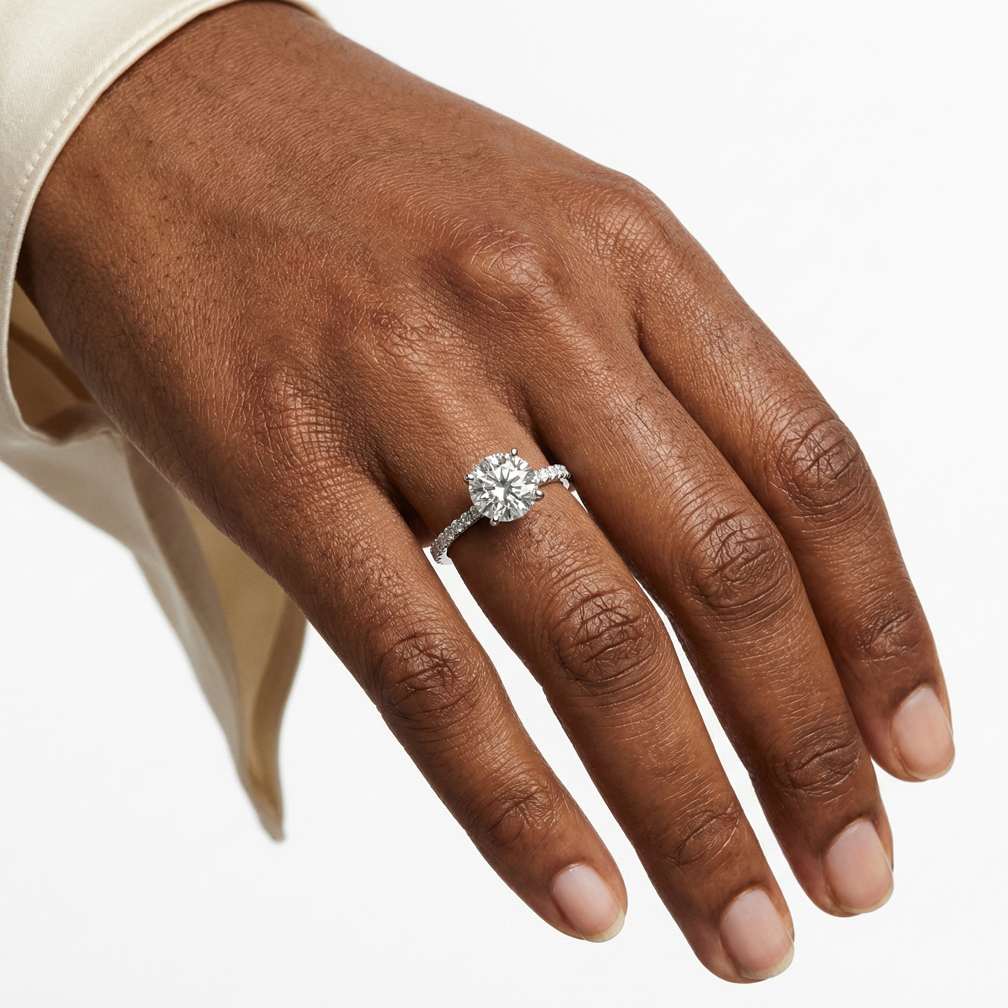 Rayne Moissanite Ring