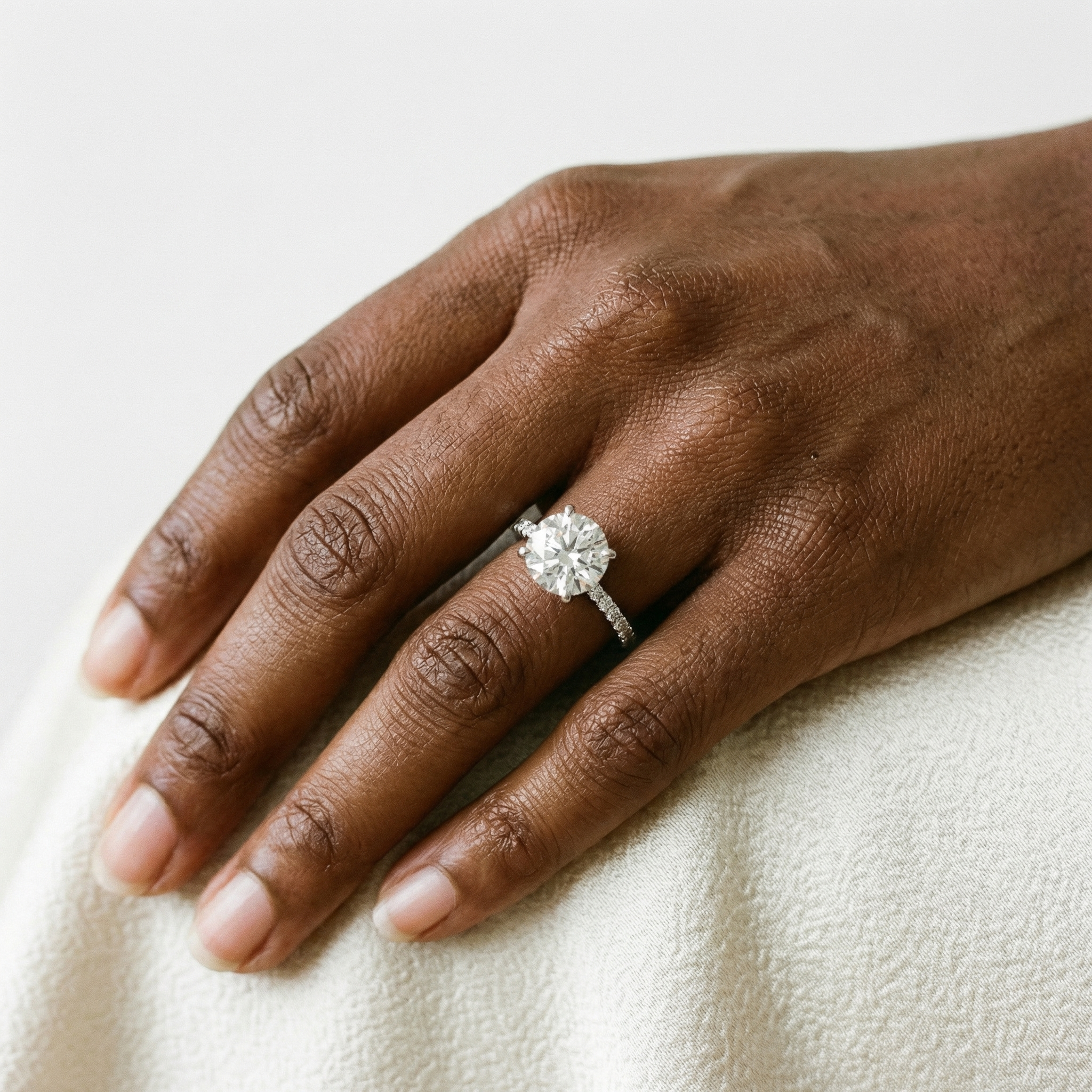 Rayne Moissanite Ring