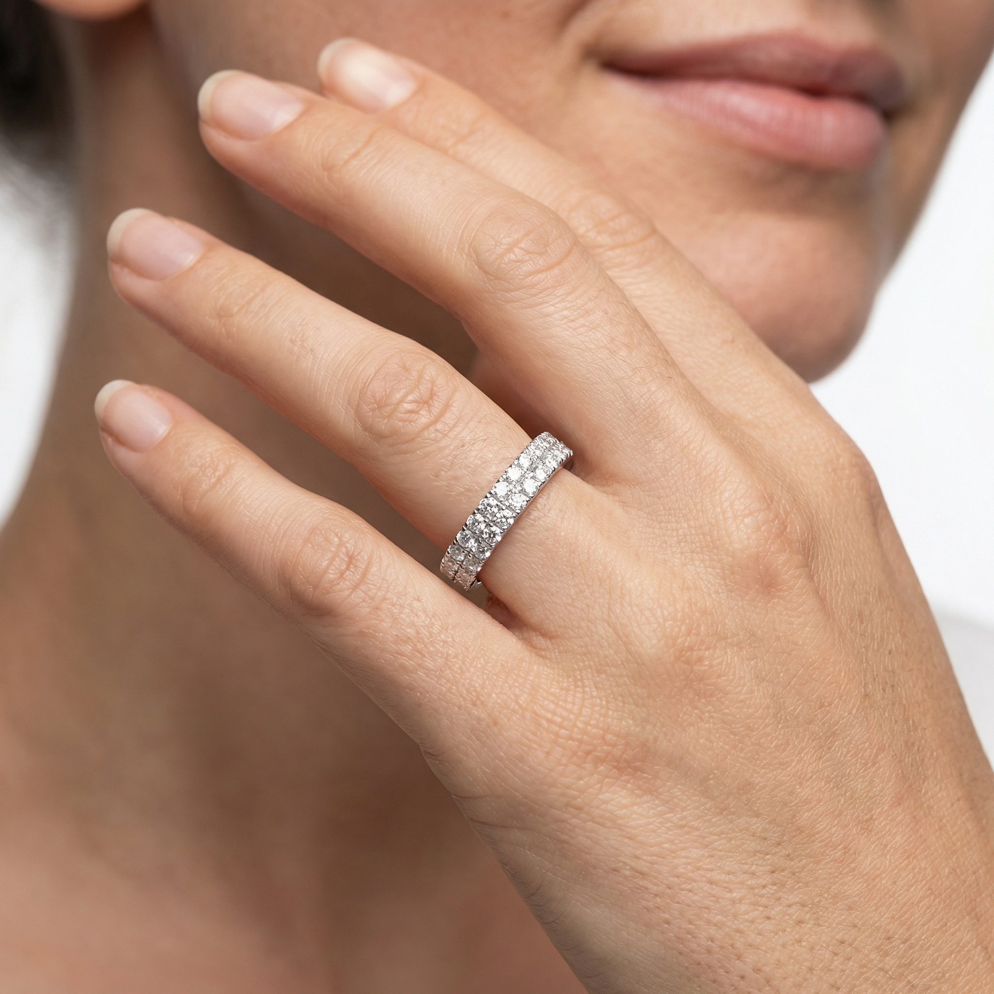 Della Moissanite Ring
