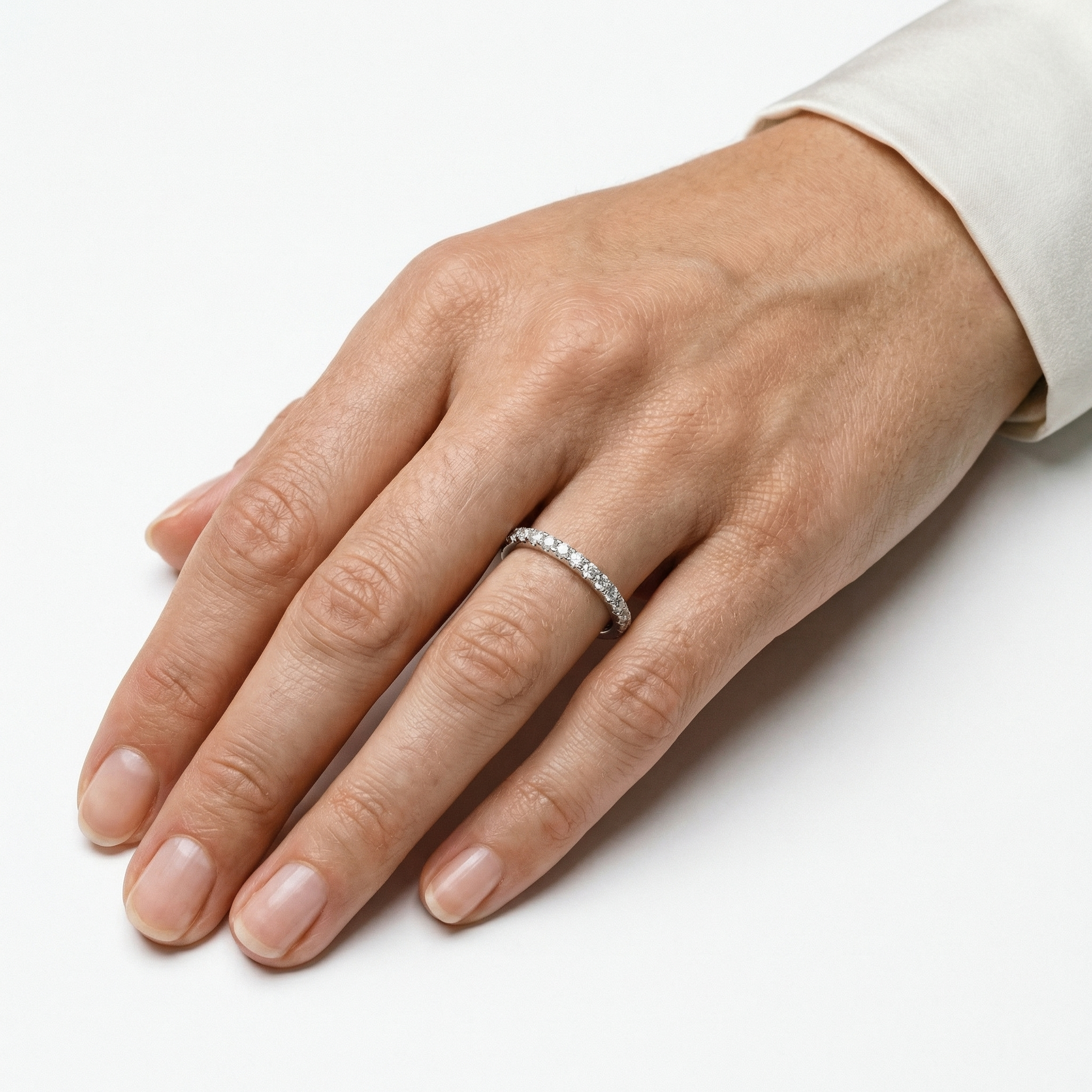 Goldie Moissanite Ring