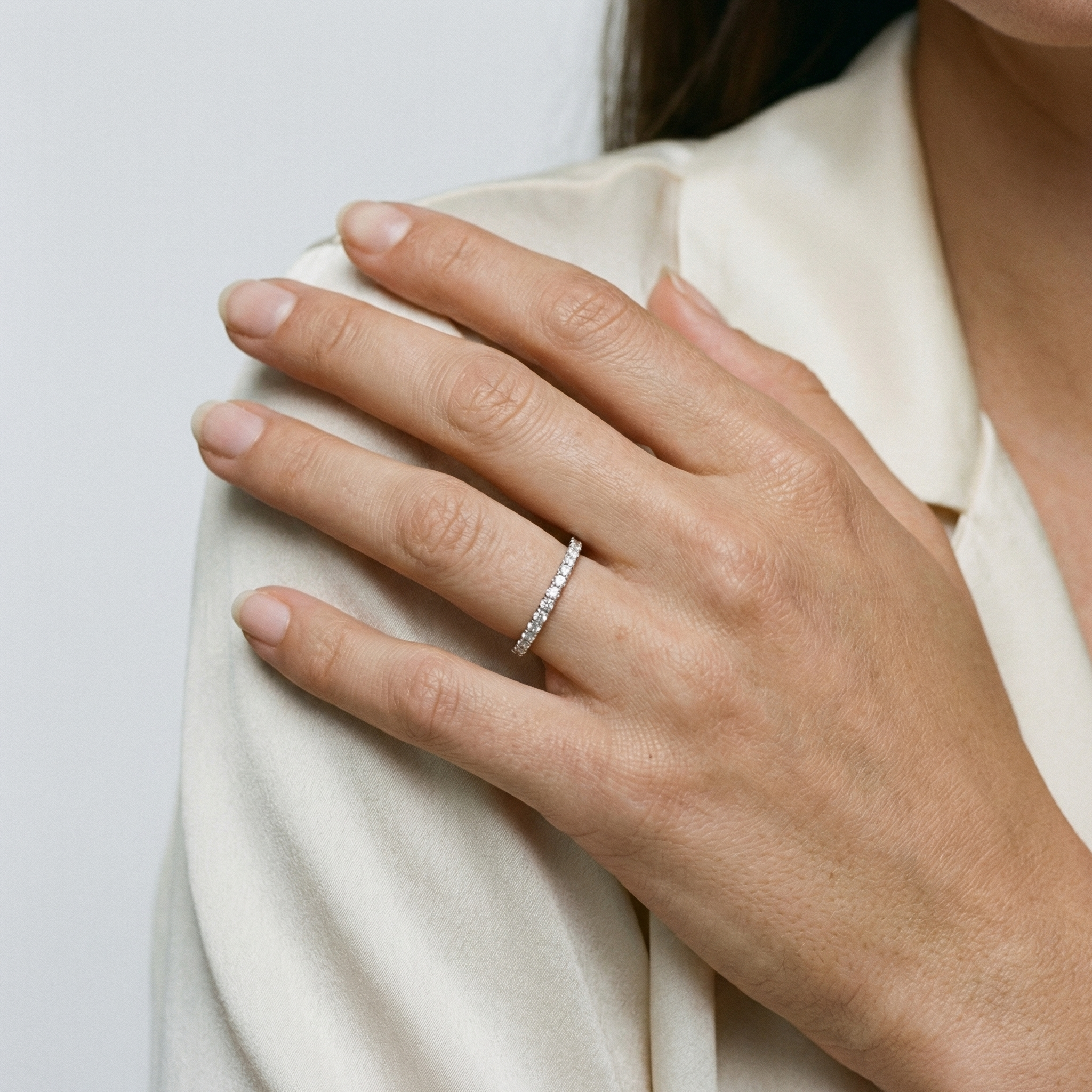 Goldie Moissanite Ring