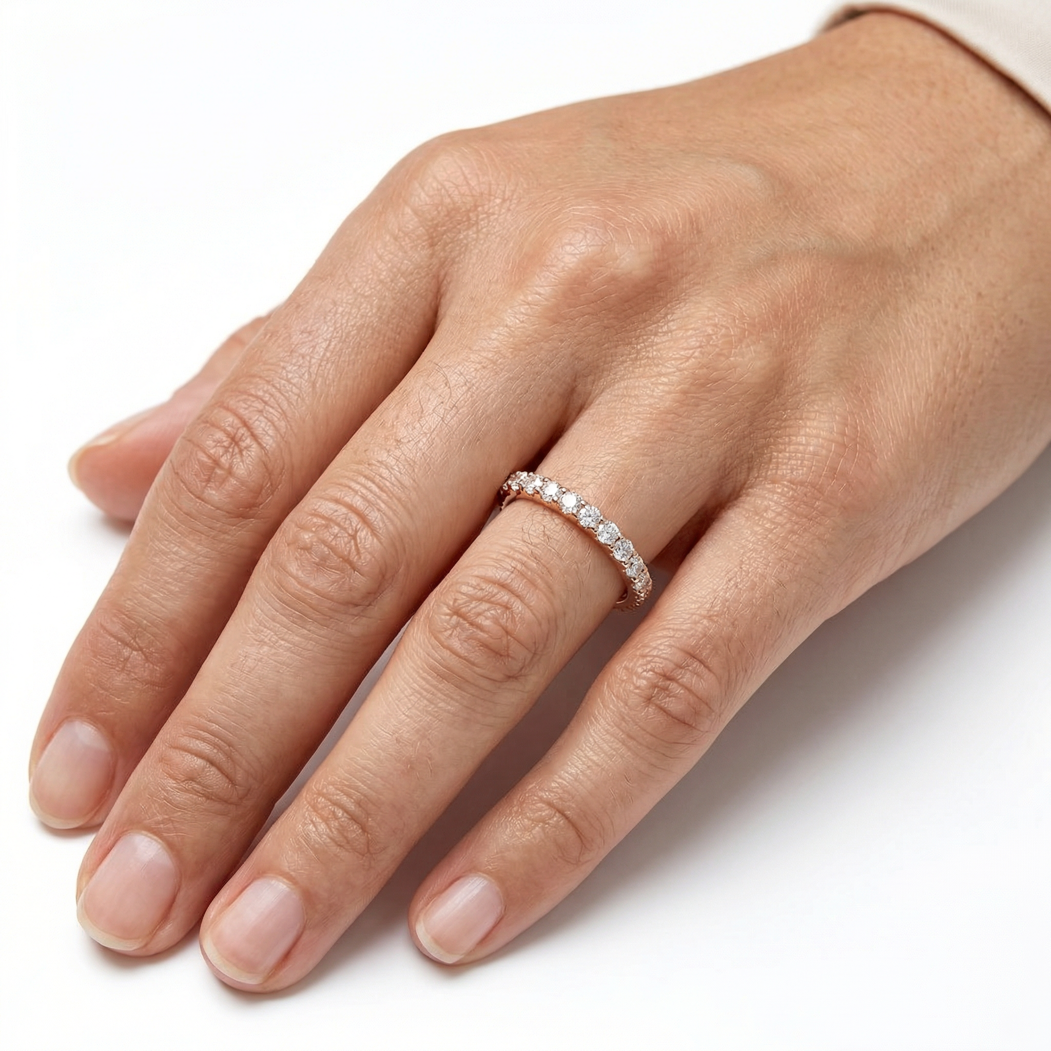 Goldie Moissanite Ring